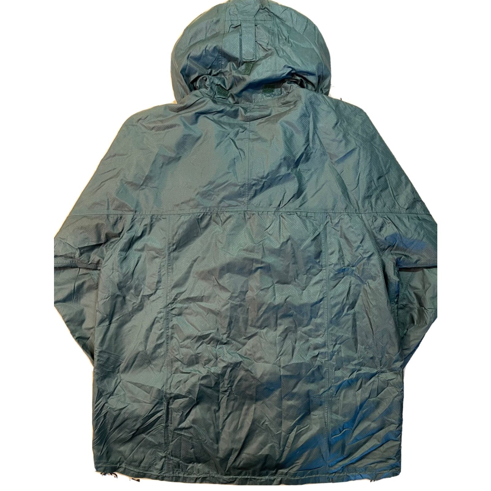 Rains VINTAGE Coleman Full Zip Men's Rain Jacket Windbreaker Hiking Green Blue Sz L Environmental Outdoor Fall Winter Spring Size US L / EU 52-54 / 3 - 4 Thumbnail
