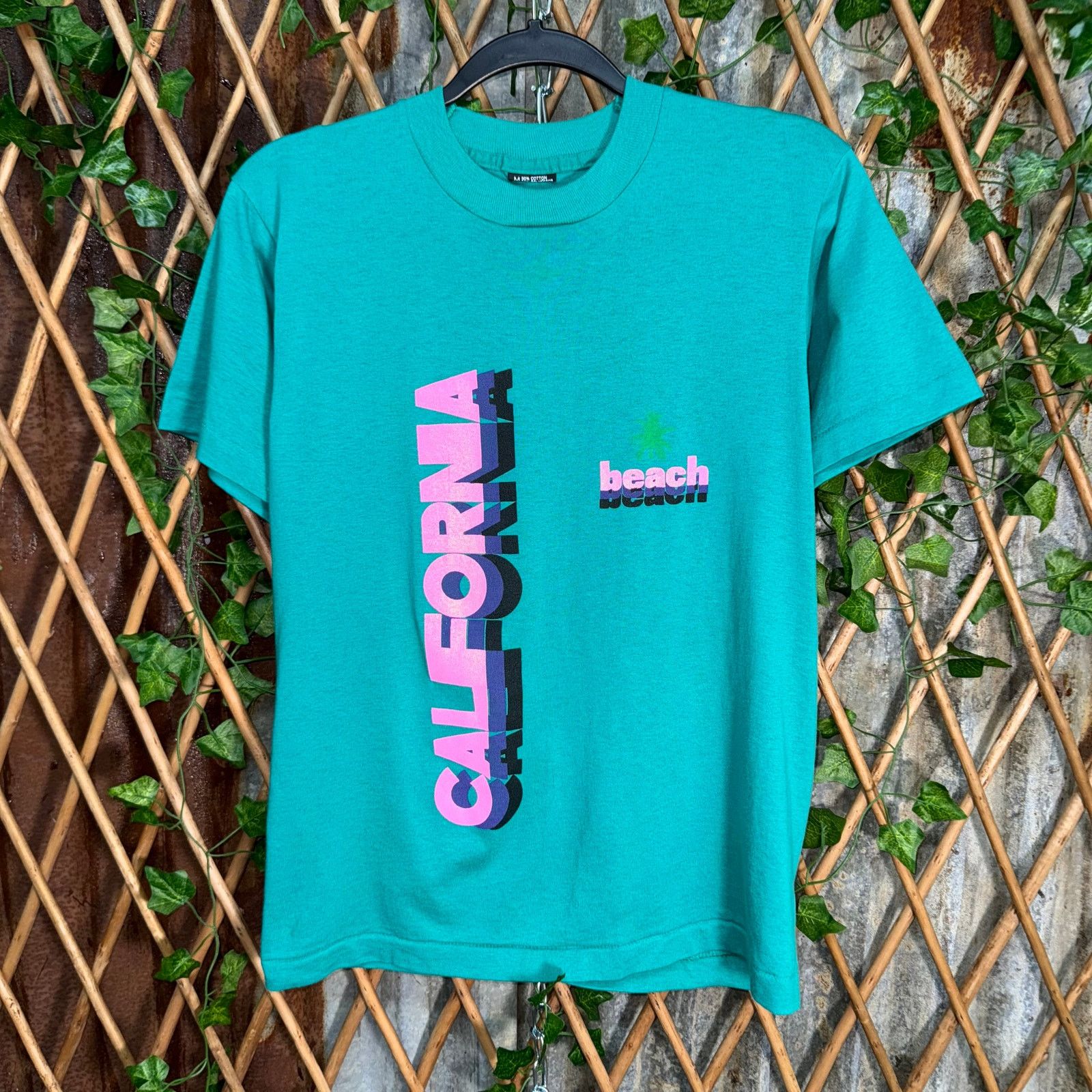 Vintage Vintage Y2K California beach 1980s usa made boardwalk tshirt Size US M / EU 48-50 / 2 - 1 Thumbnail