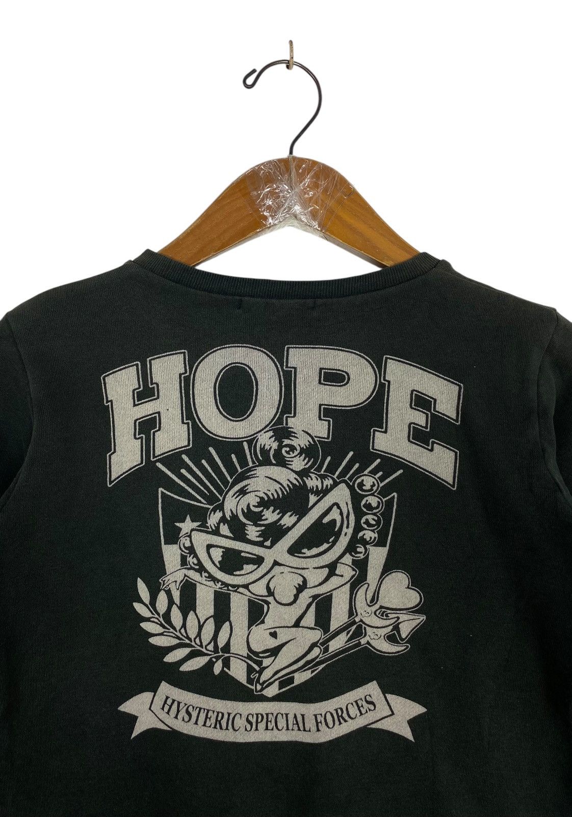 Hysteric Glamour Hysteric Glamour Mini Army Hope Big Logo Sweatshirt (Kids) Size XXS / US 00 / IT 34 - 2 Thumbnail