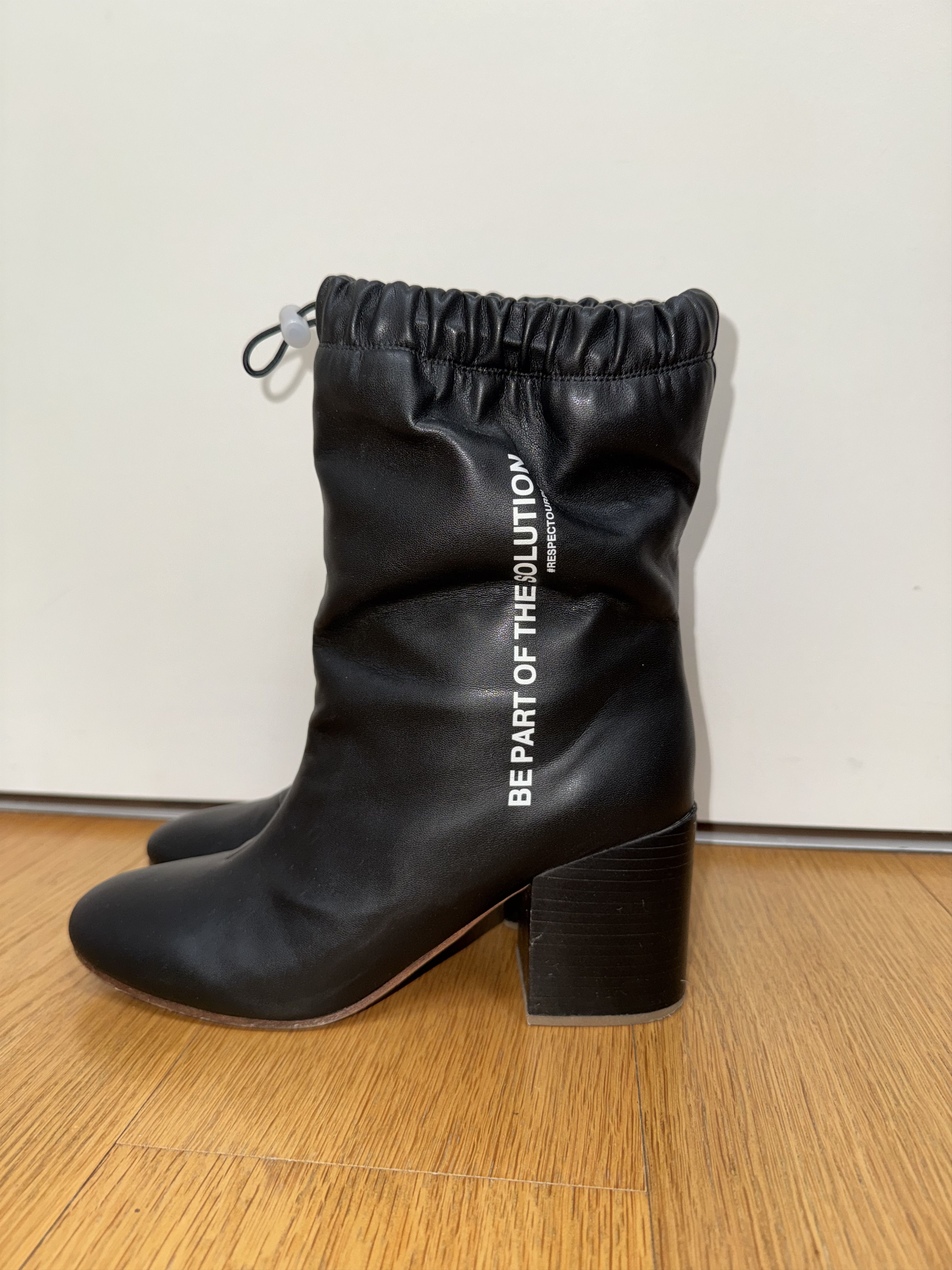 Other f_wd Leather Ankle Boots Size US 10 / IT 40 - 1 Thumbnail