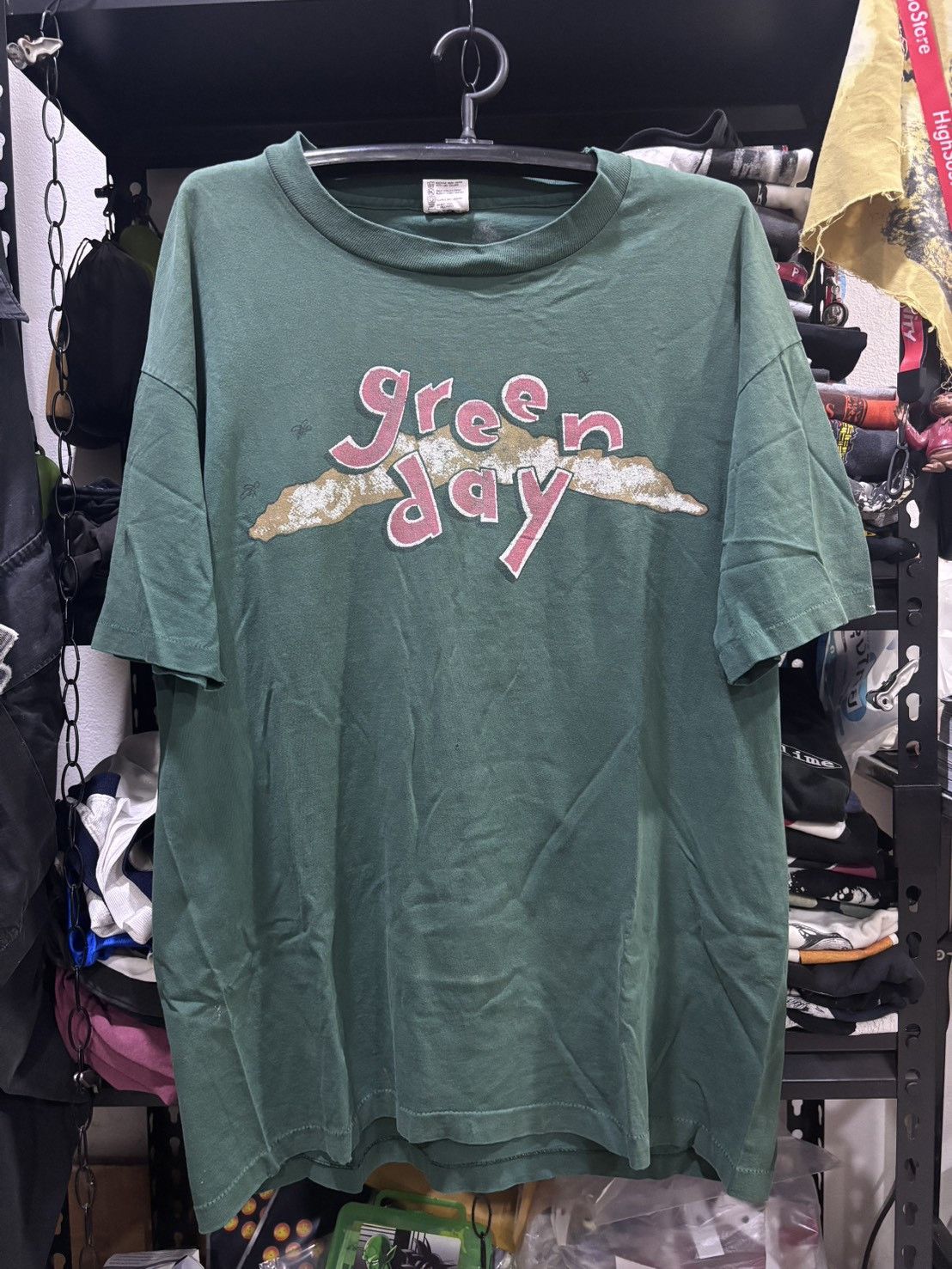 Band Tees Vintage Green day Size US XL / EU 56 / 4 - 1 Thumbnail