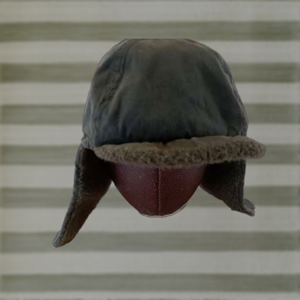 Vintage VINTAGE Broner Skull Cap Insulated Military Style with Adjustable Chin Strap Ear Flap Green Men Canvas Cotton Winter Size Adjustable 7 1/2 Large Size ONE SIZE - 1 Thumbnail