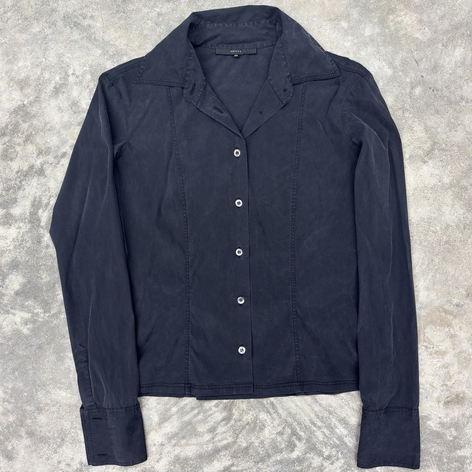 Gucci Gucci Womens 40 Blouse Produced by Zansport Made in Italy Size M / US 6-8 / IT 42-44 - 2 Thumbnail