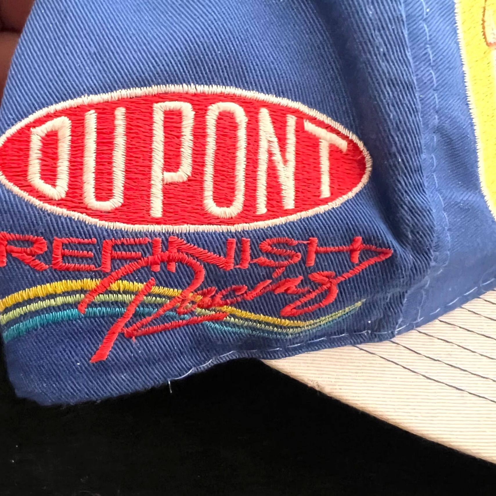 NASCAR VINTAGE Jeff Gordon NASCAR Hat Mens Snapback #24 AJD Tag Size ONE SIZE - 4 Thumbnail