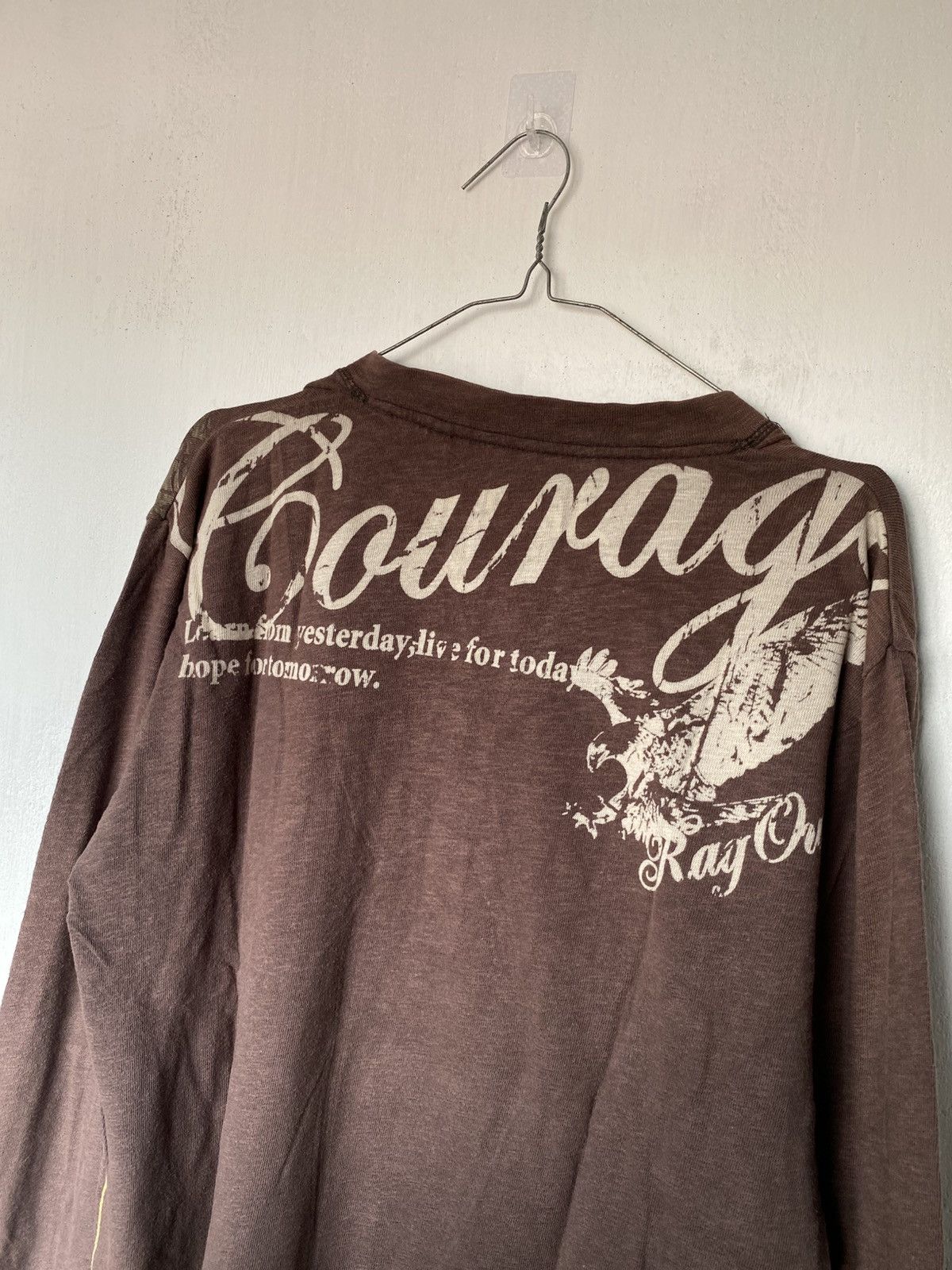 Hysteric Glamour × If Six Was Nine × Japanese Brand Rag Out Poem Longsleeve Lgb Style Size US L / EU 52-54 / 3 - 4 Thumbnail