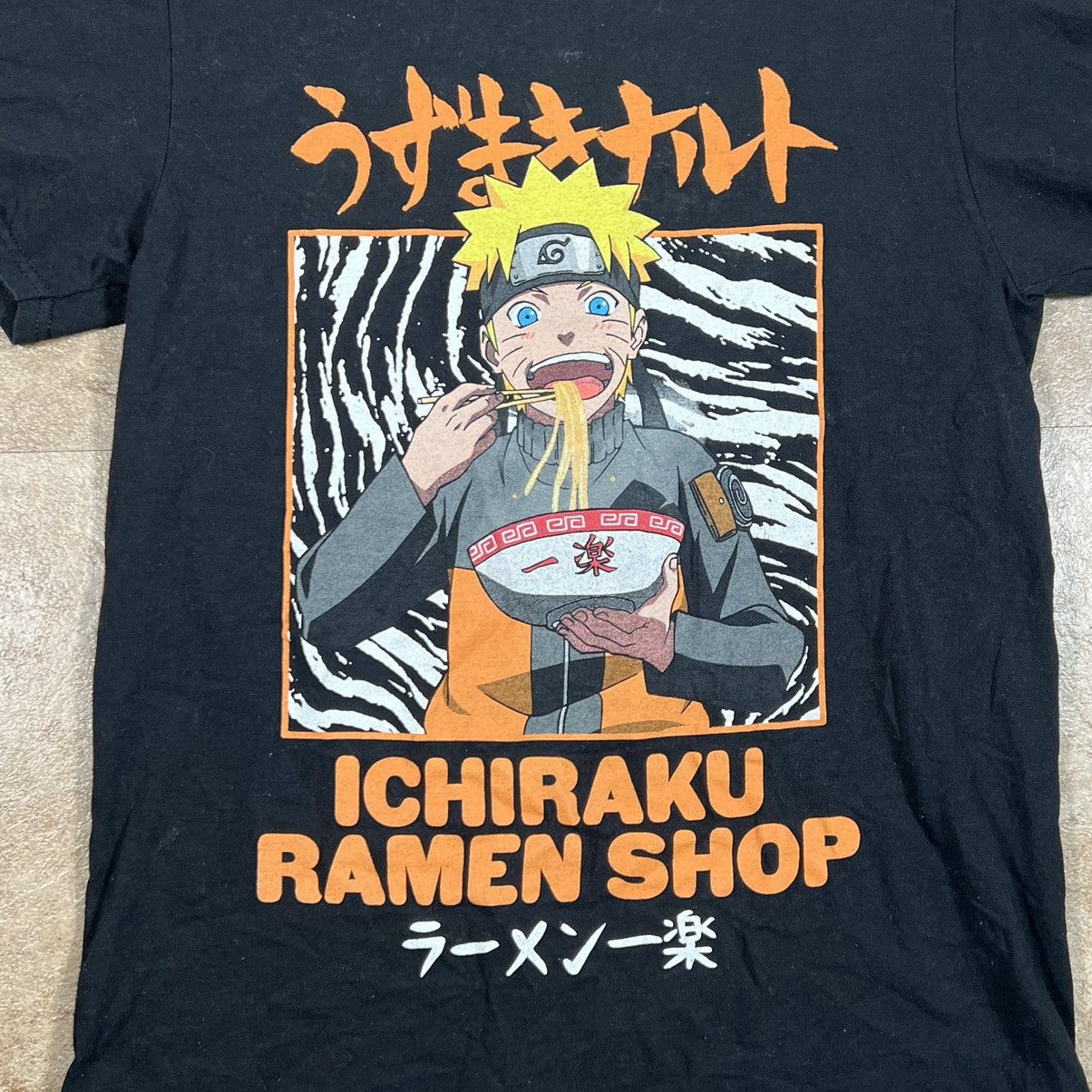 Japanese Brand × Vintage Naruto Shippuden Collection Shirt Graphic Print Anime Black Size US M / EU 48-50 / 2 - 2 Thumbnail