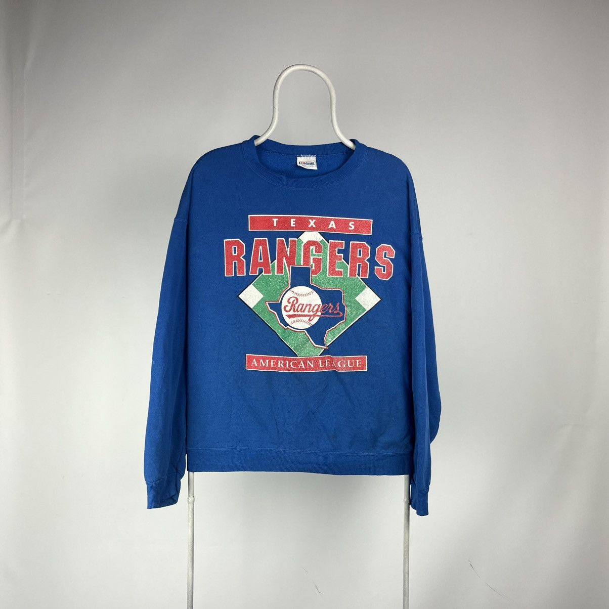 MLB Vintage Rangers Texas sweatshirt American league Size US XXL / EU 58 / 5 - 1 Thumbnail