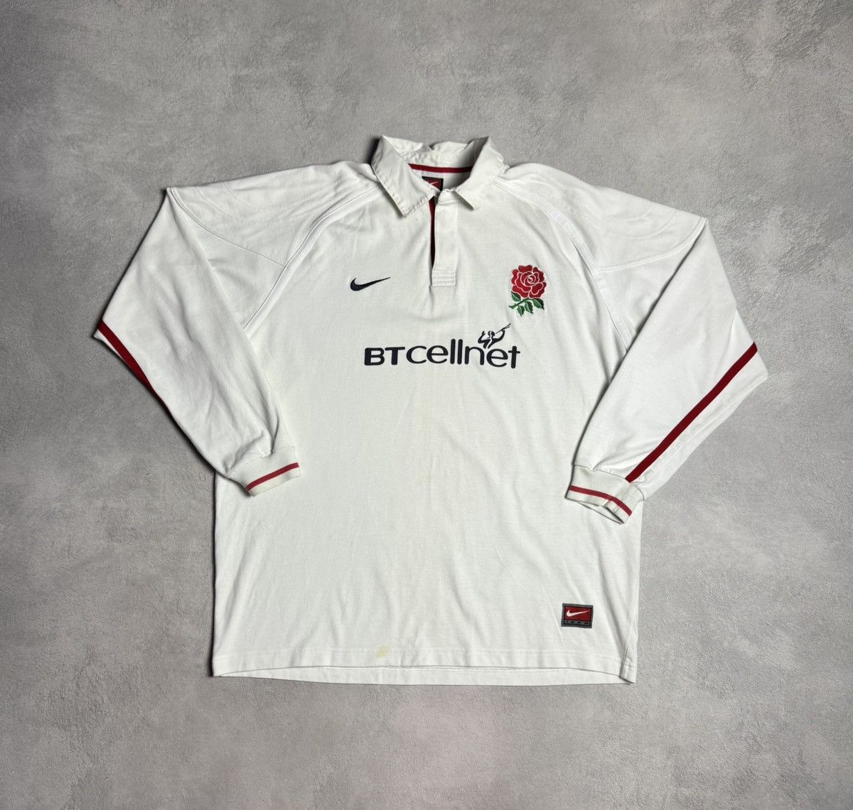 Nike England 1999 2000 Home Rugby Shirt Long Sleeve Jersey Nike Size US XXL / EU 58 / 5 - 1 Thumbnail