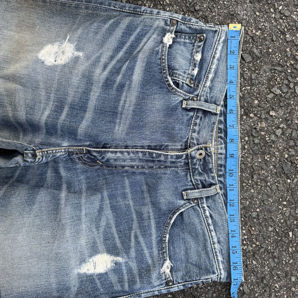 Levi's Vintage Clothing W34 VINTAGE LEVI'S 502 RUSTY FADED RIPPEP DENIM JEAN PANTS Size US 34 / EU 50 - 5 Thumbnail