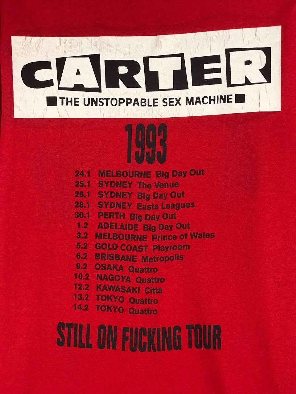 Band Tees vintage Carter the Unstoppable sex Machine indie rock band Size US XL / EU 56 / 4 - 7 Thumbnail