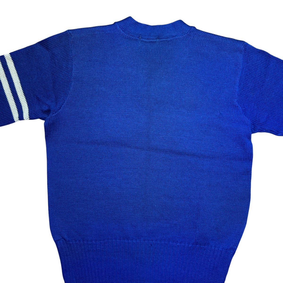 Vintage Vintage 1940 O’Shea Knitting Mills Chicago Blue Knit Sweater Size US L / EU 52-54 / 3 - 11 Thumbnail