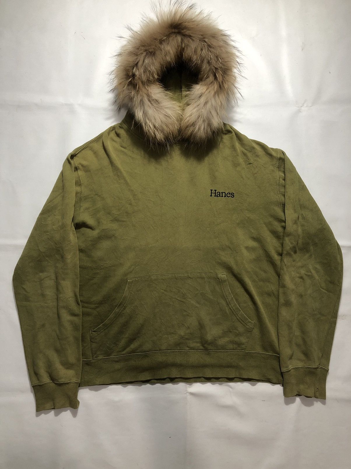 If Six Was Nine × Japanese Brand × Le Grande Bleu (L.G.B.) Japanese Poem Fur Hoodie Ifsix LGB Style Size US L / EU 52-54 / 3 - 1 Thumbnail