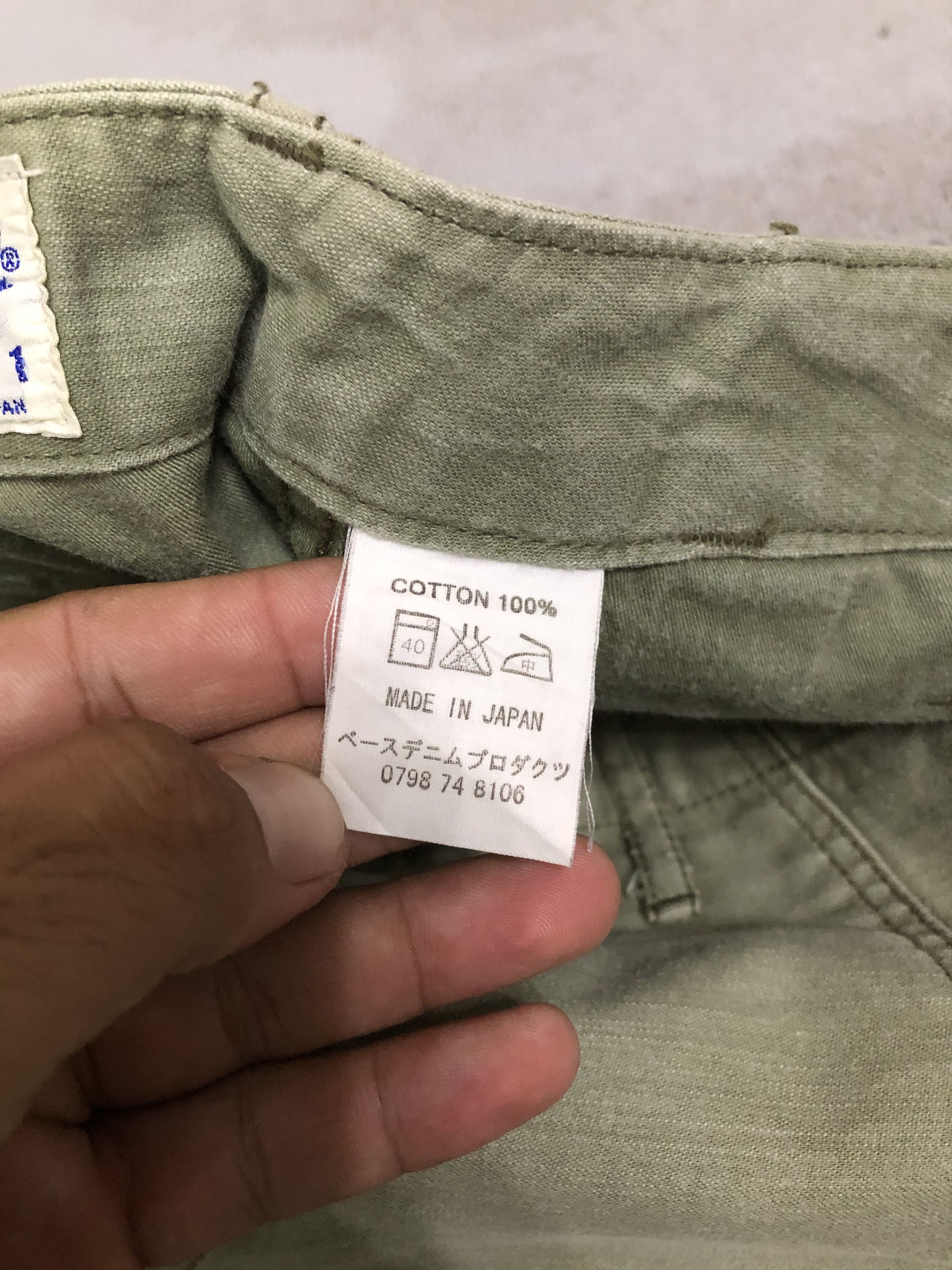 Orslow Orslow Fatigue Buckle Back Military Nice Faded Condition Size US 28 / EU 44 - 5 Thumbnail