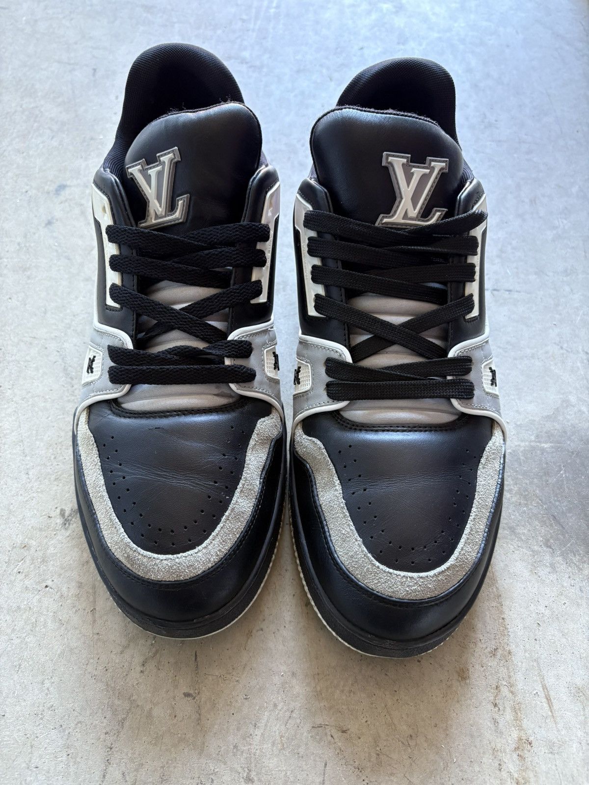 Louis Vuitton Louis Vuitton Trainer Black Gray Size US 8.5 / EU 41-42 - 3 Thumbnail