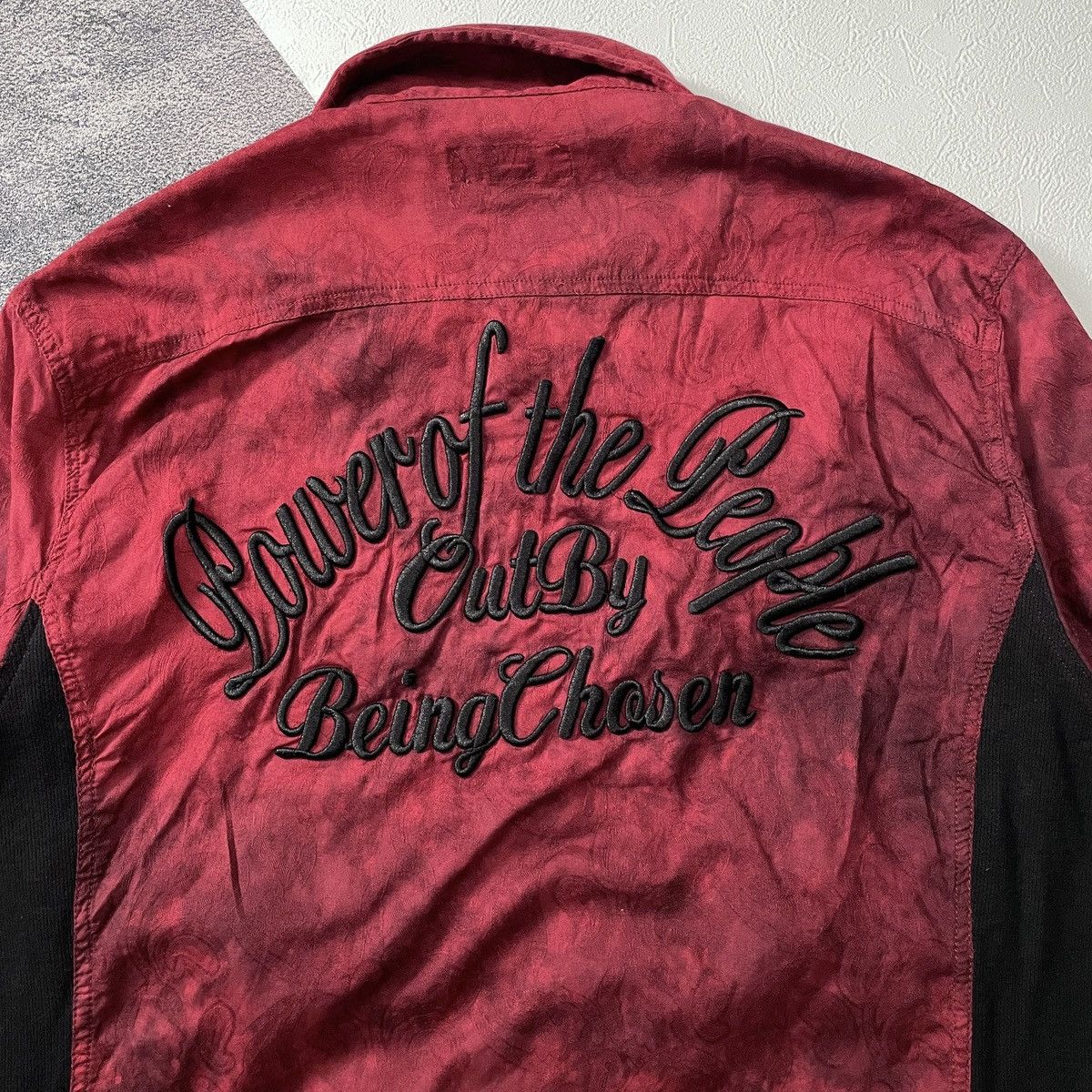 If Six Was Nine 🔥In The Attic y2k japanese punk paisley embroidery shirt Size US L / EU 52-54 / 3 - 5 Thumbnail
