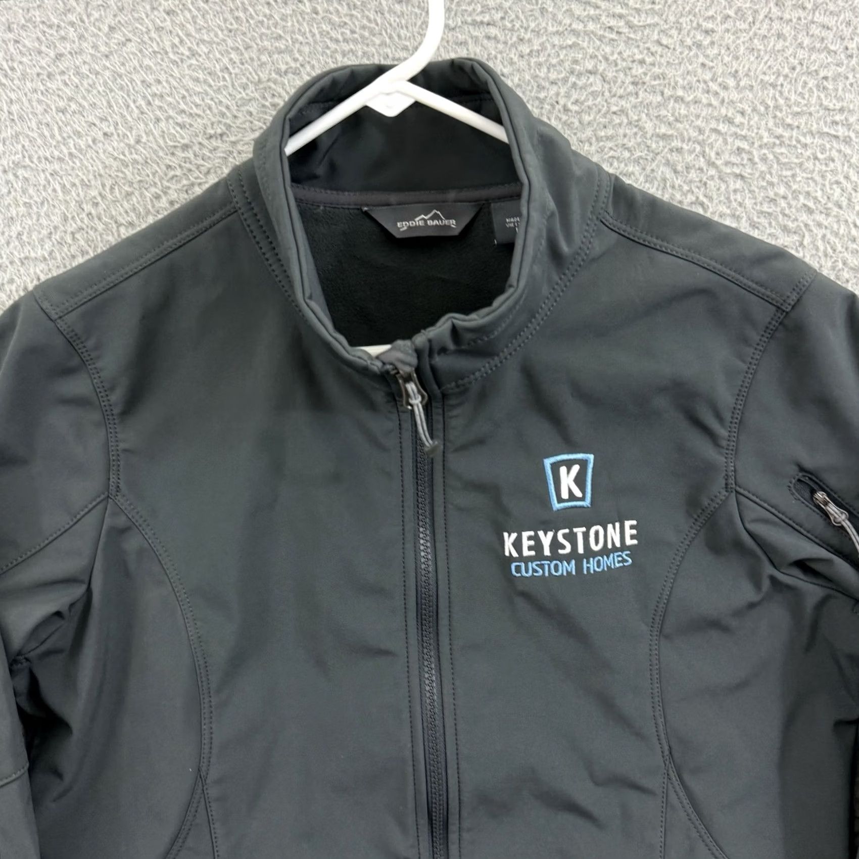 Eddie Bauer Eddie Bauer Jacket Womens Large Gray Soft Shell Fleece Casual Zip Outdoor NWT Size L / US 10 / IT 46 - 3 Thumbnail