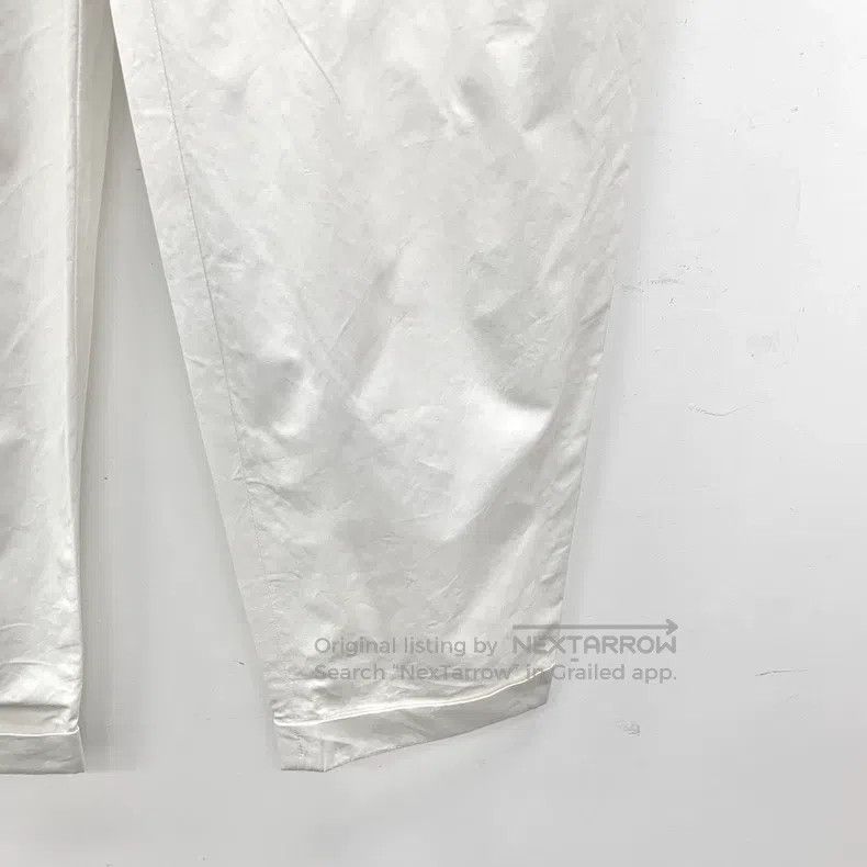 Louis Vuitton Louis Vuitton Casual wide-leg pants in white cotton pants Size US 34 / EU 50 - 5 Thumbnail