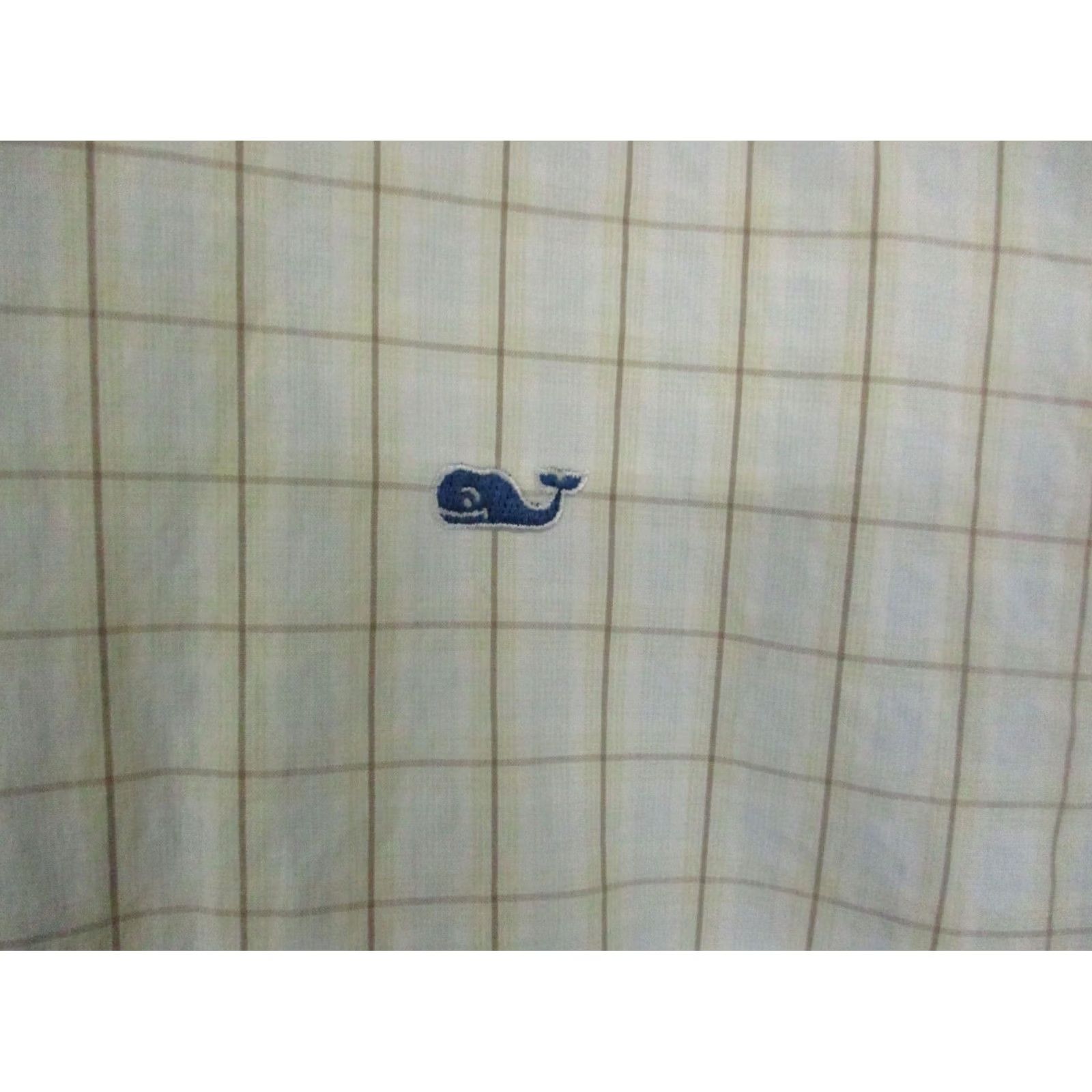 Vineyard Vines Vineyard Vines Shirt Button-Up Whale Logo Long Sleeve Yellow Plaid Men Large Size US L / EU 52-54 / 3 - 2 Thumbnail