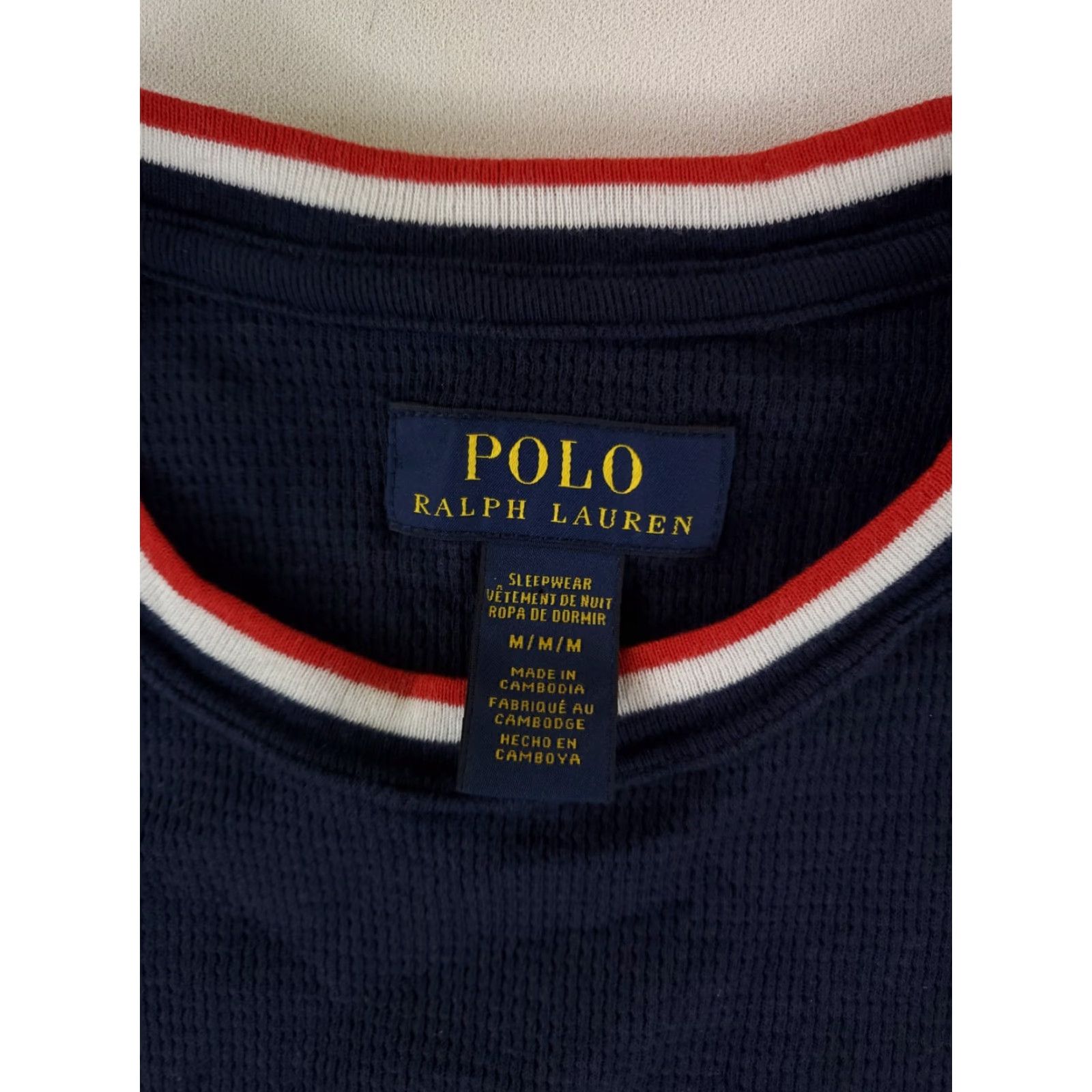 Polo Ralph Lauren Polo Ralph Lauren Shirt Sleepwear Thermal Blue Red Gray USA Flag Mens M Multicolor Shirt Sleepwear Traditional USA Flag Theme Mens M Size US M / EU 48-50 / 2 - 3 Thumbnail