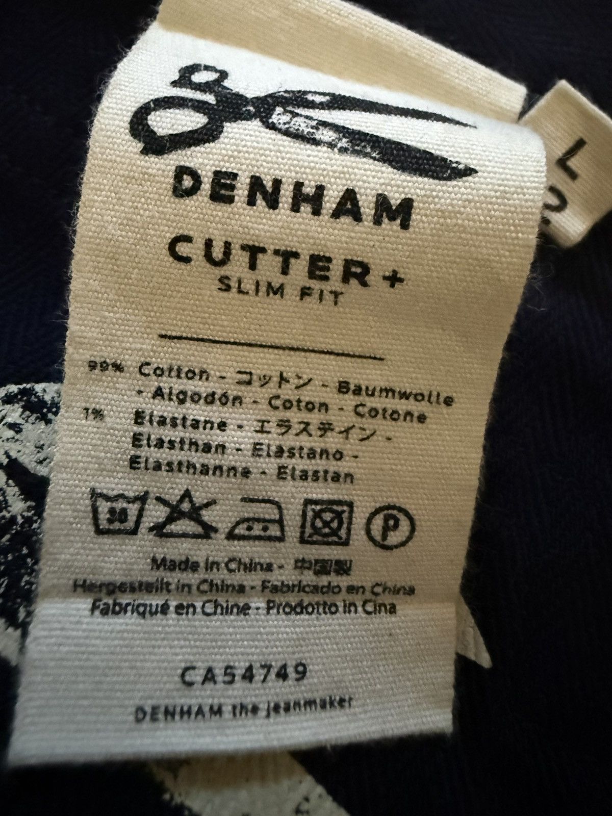 DENHAM DENHAM waxed denim jeans in black Size US 32 / EU 48 - 13 Thumbnail