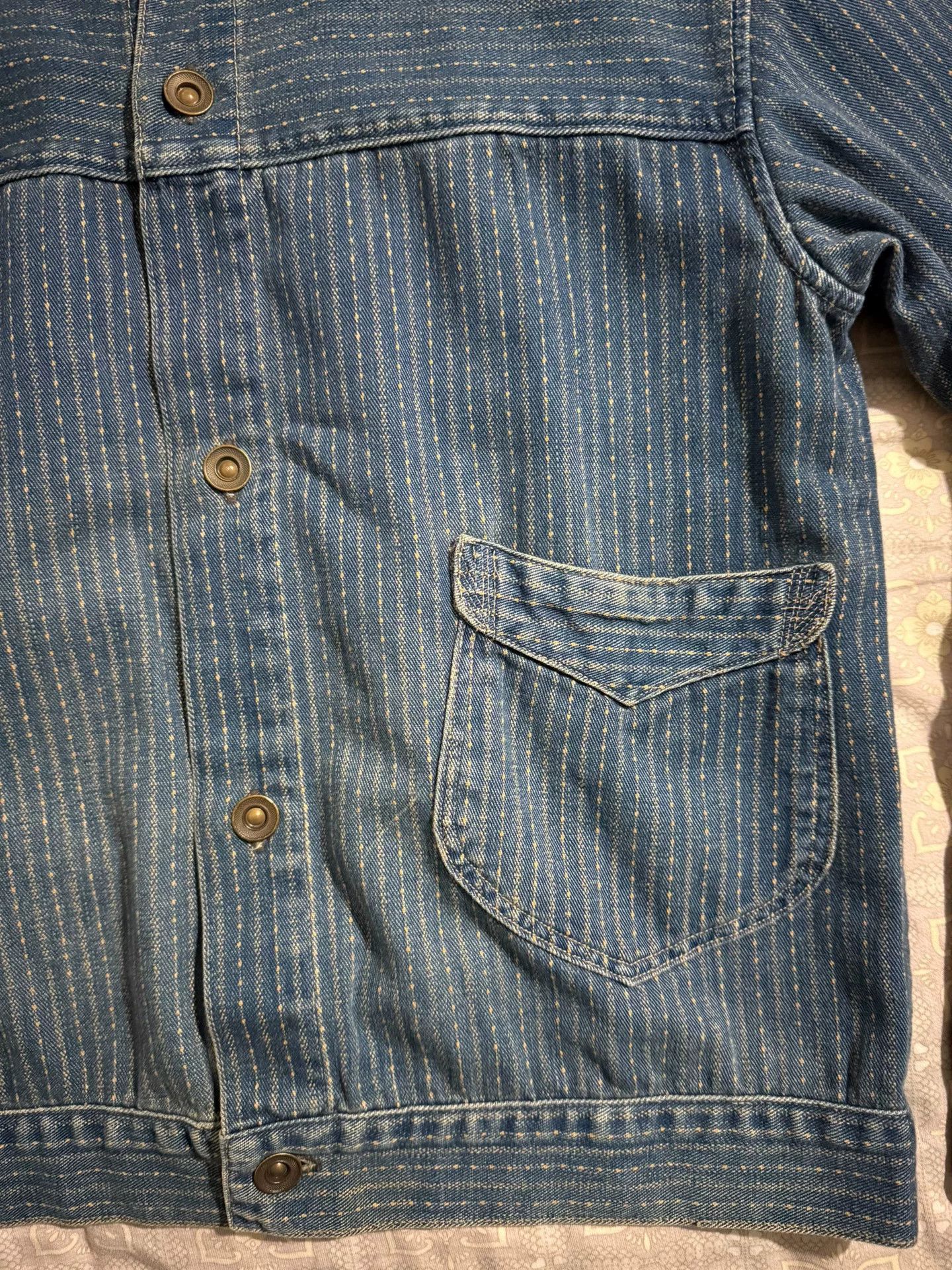RRL Ralph Lauren RRL Best Indigo Cotton Jacket with Pocket Size US M / EU 48-50 / 2 - 3 Thumbnail