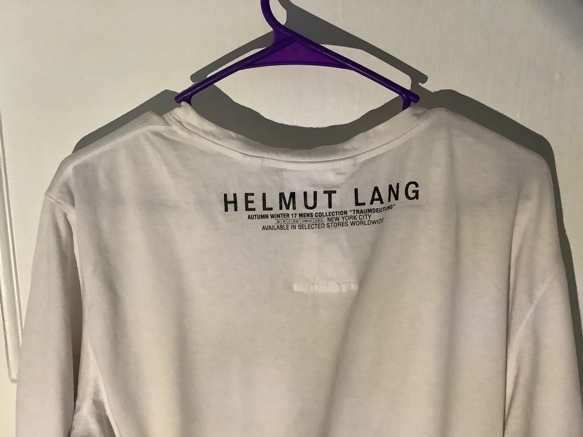 Helmut Lang Helmut Lang A/W17 “Traumdeutung” tee Size US M / EU 48-50 / 2 - 3 Thumbnail