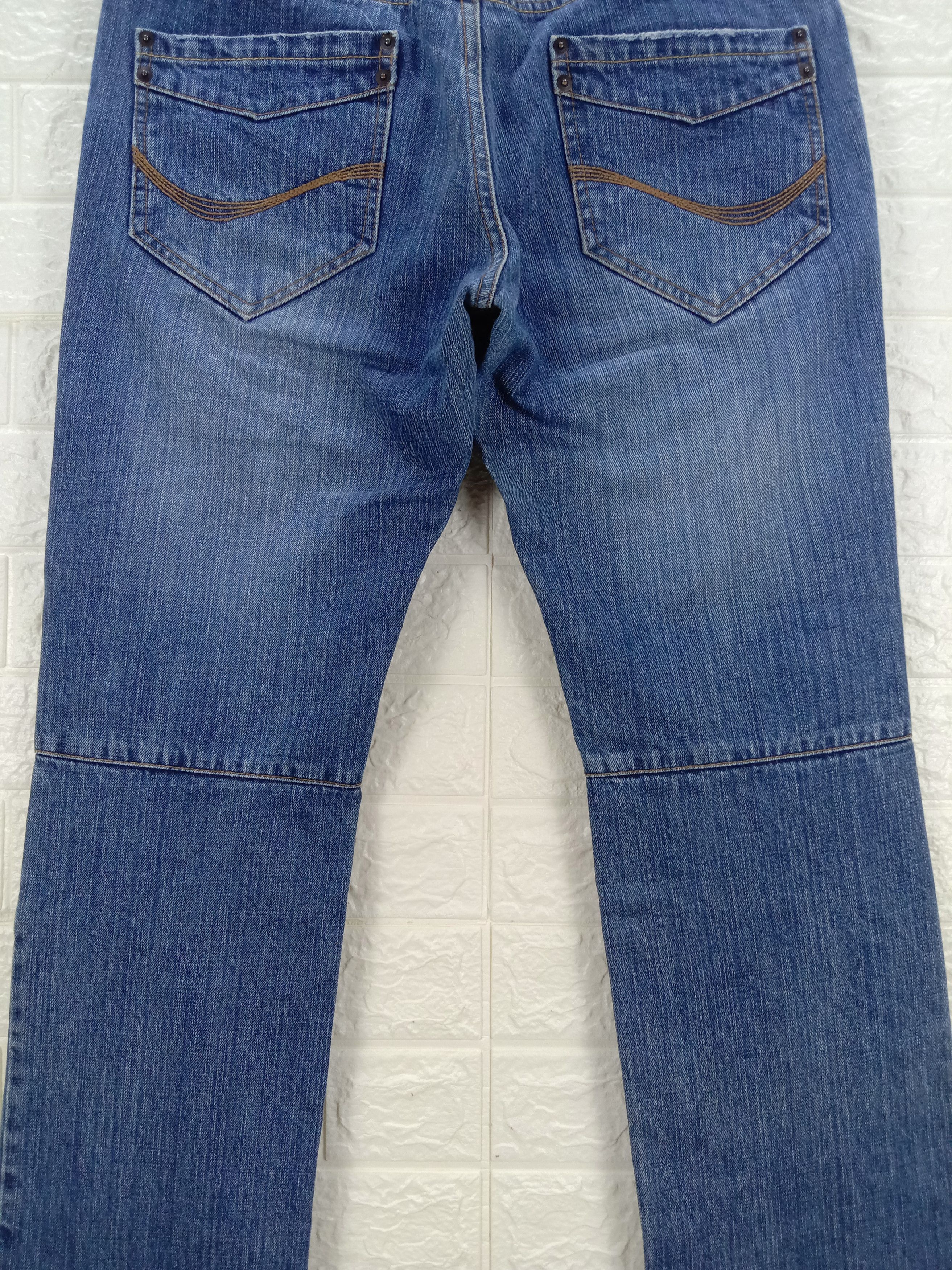 Japanese Brand Vintage Edge Rupert Multi Pocket Blue Wash Jeans Size US 33 - 7 Thumbnail