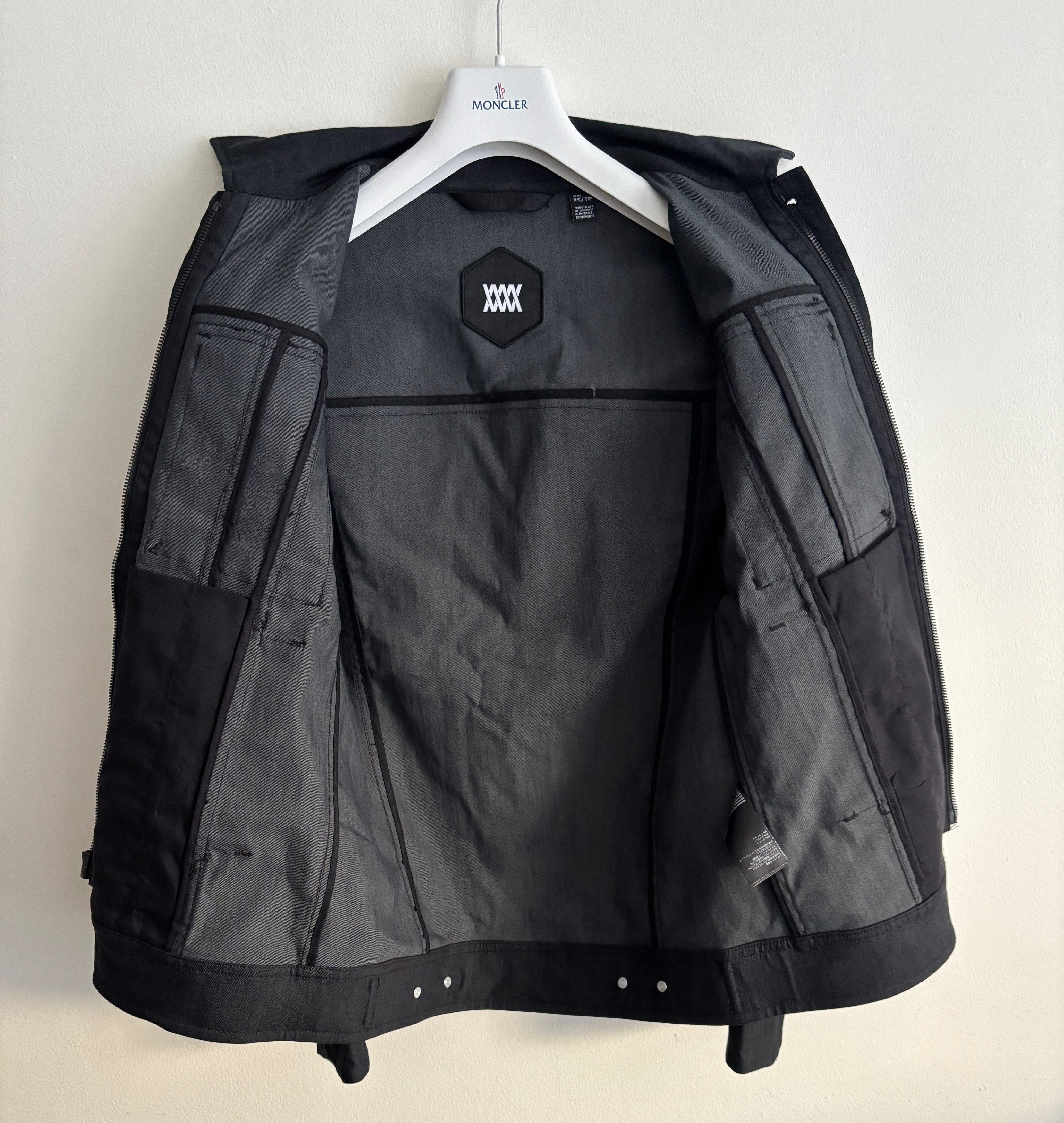 Mission Workshop $485 The Stack Black Denim Schoeller Jacket - XS/ Small Size US XS / EU 42 / 0 - 11 Thumbnail