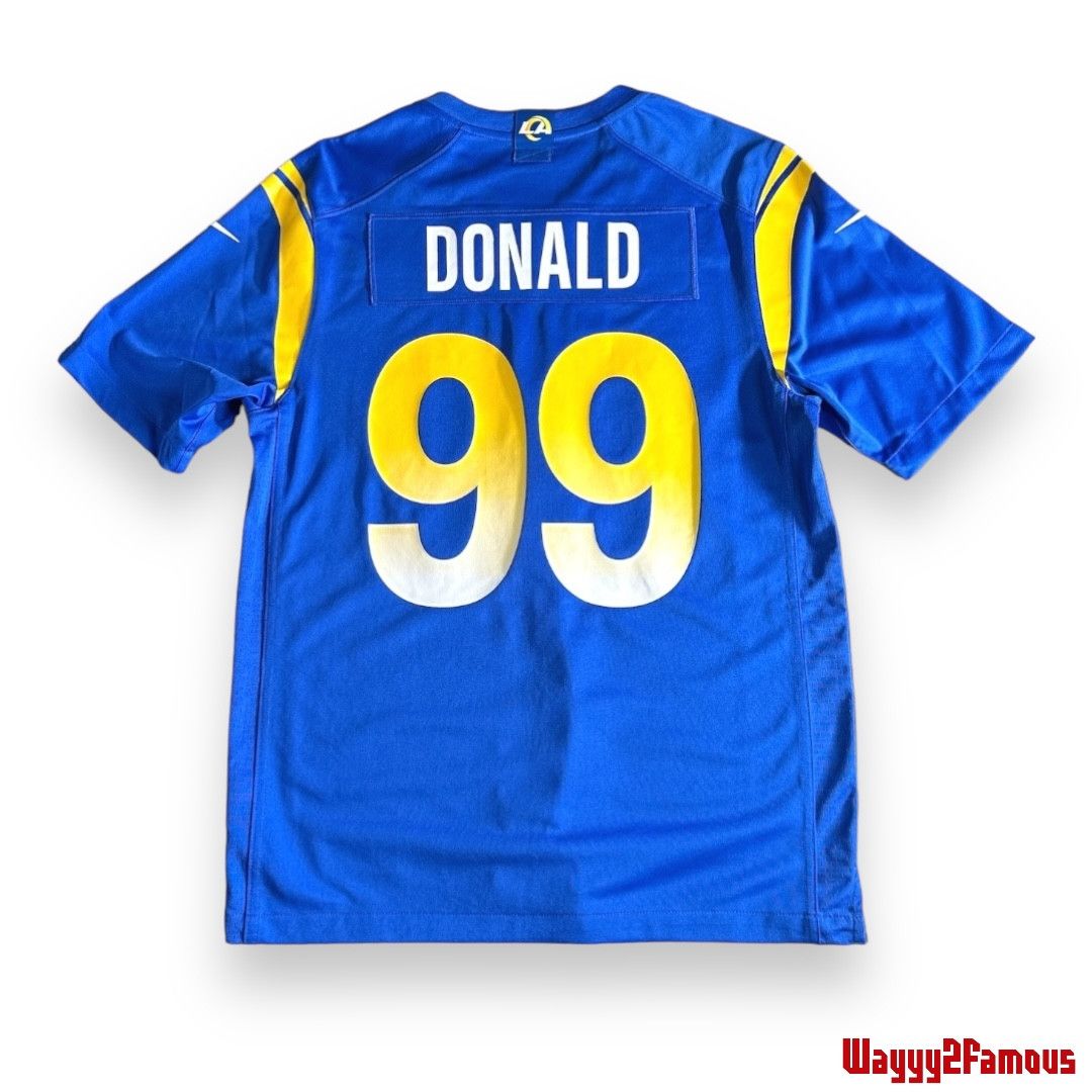 NFL × Nike Aaron Donald LA Rams Superbowl LVI Patch Jersey Size US M / EU 48-50 / 2 - 2 Thumbnail