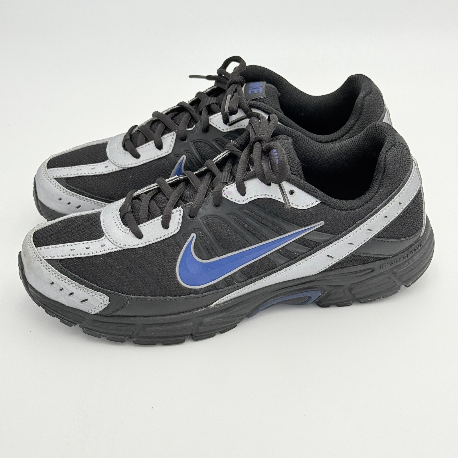 Nike Nike Dart 9 Black Silver Blue Running Shoes Men's 8.5 Size US 8.5 / EU 41-42 - 4 Thumbnail