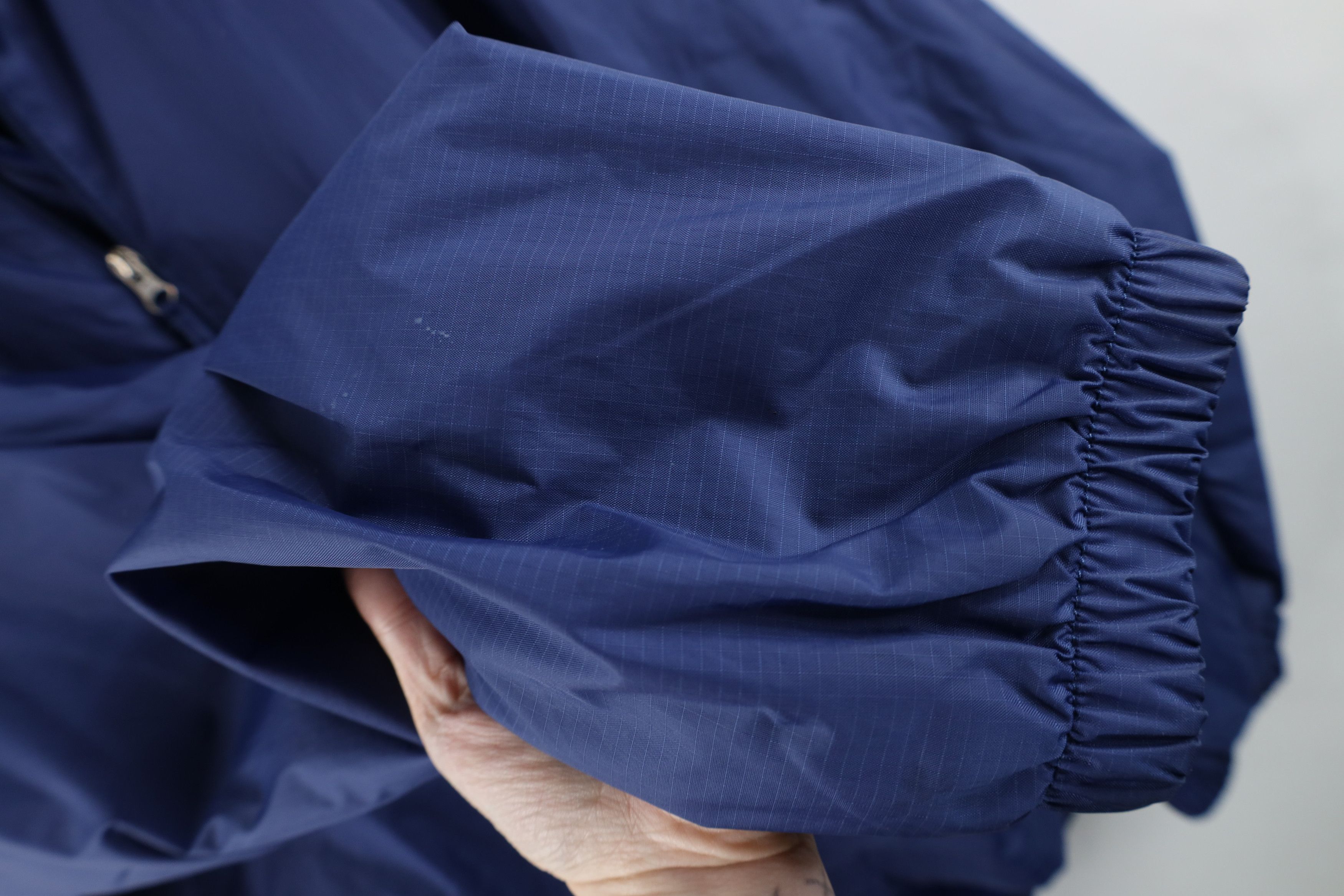 L.L. Bean × Vintage Vintage LL Bean Ripstop Hooded Rain Windbreaker Jacket Blue Size US L / EU 52-54 / 3 - 8 Thumbnail