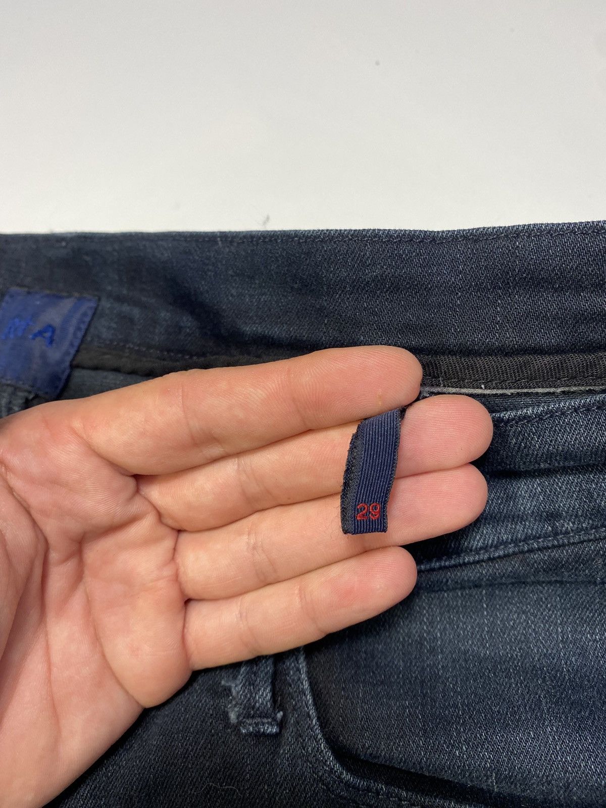 Rta Rta Small Black Spell Navy Denim Skinny Jeans Size 30 Size US 30 / EU 46 - 10 Thumbnail