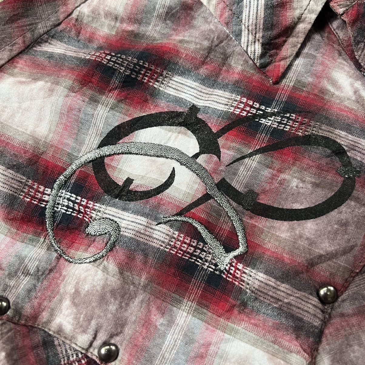 In The Attic 2000s In The Attic Western Smoke Long Sleeve Shirt Size US L / EU 52-54 / 3 - 5 Thumbnail