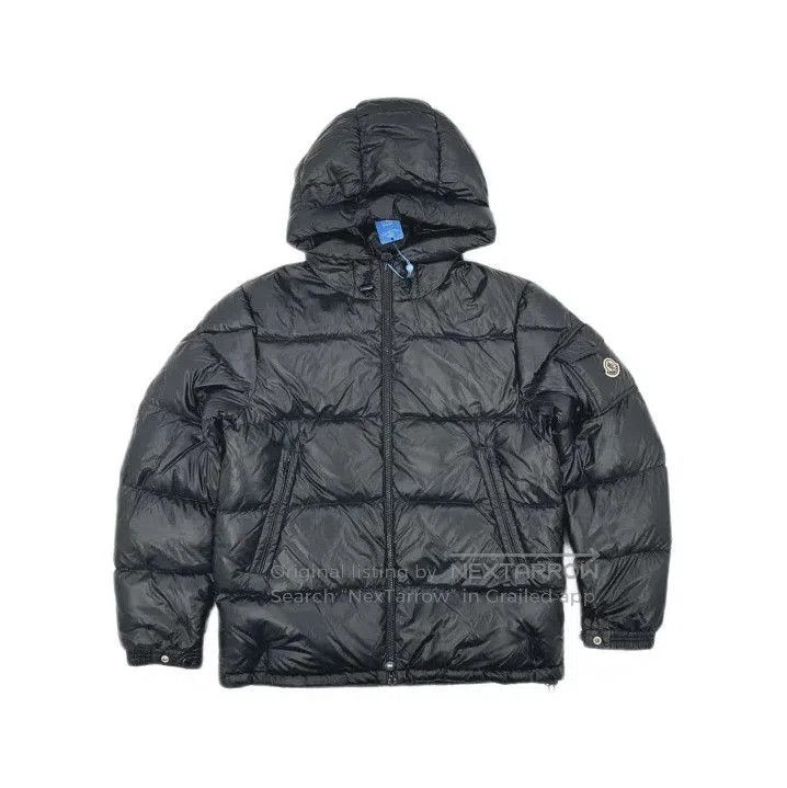 Moncler Moncler Ecrins Solid Zip Hooded Short Down Jacket. Size US S / EU 44-46 / 1 - 2 Thumbnail