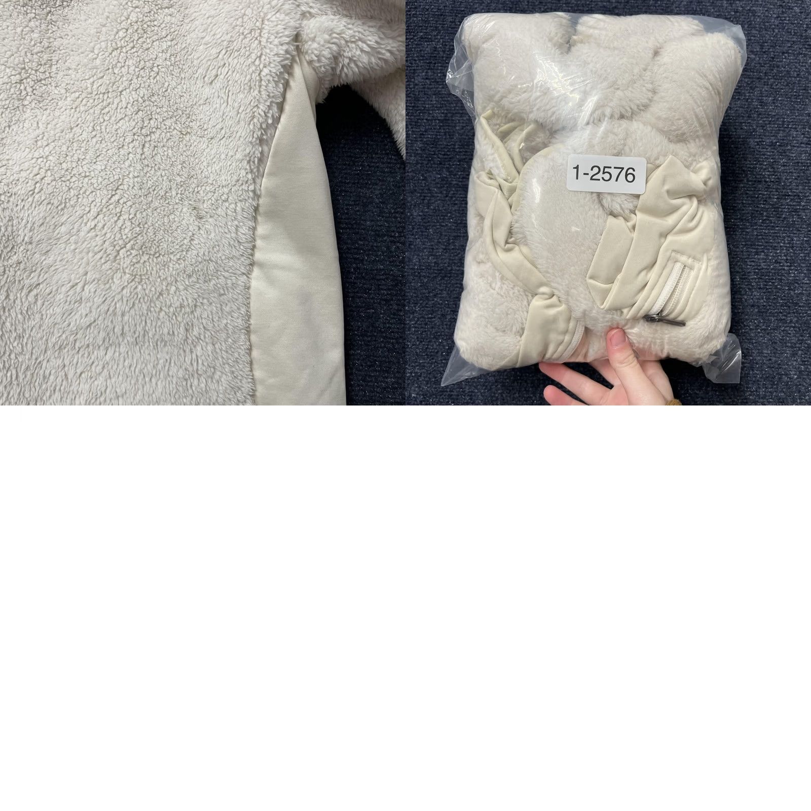 Vintage Columbia Jacket Womens Small White Sherpa Fleece Full Zip Stand Collar Cozy Size S / US 4 / IT 40 - 8 Thumbnail