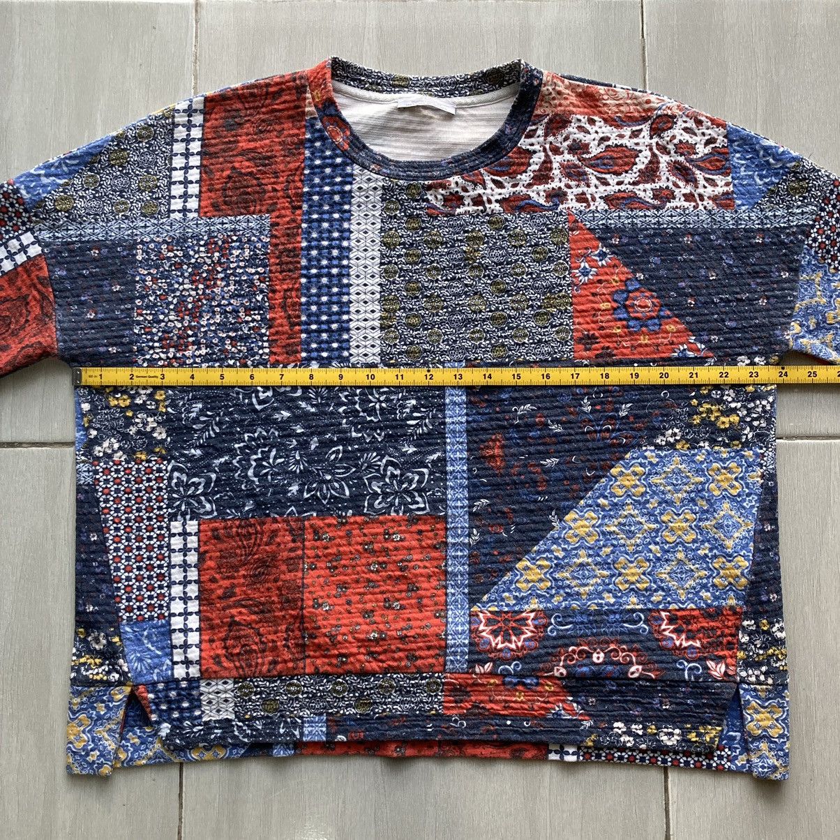 Zara Zara Patchwork Style Details Batik Style Kapital Boro Style Size M / US 6-8 / IT 42-44 - 21 Thumbnail