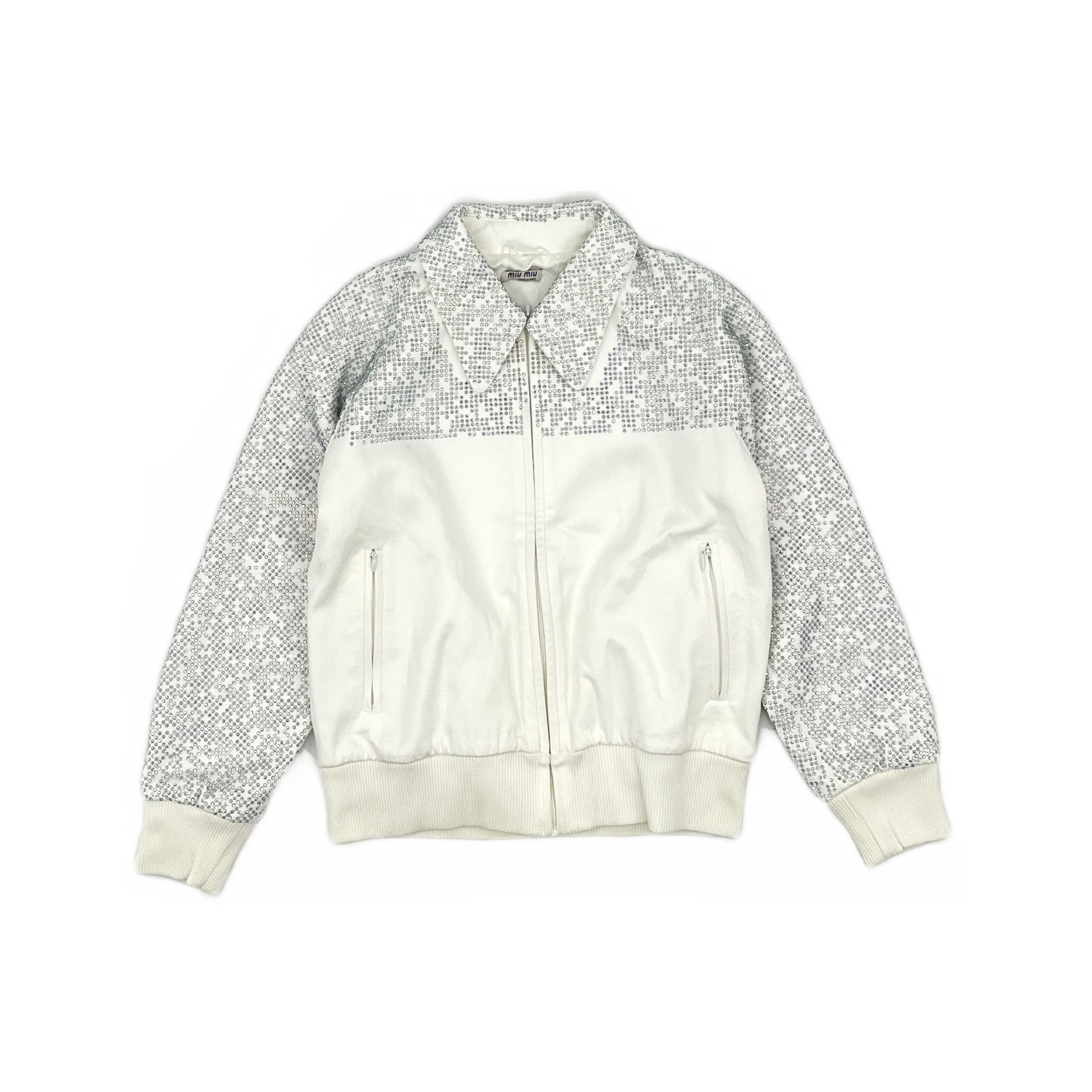 Miu Miu Miu Miu Rhinestone Embellished Jacket Size XS Size XS / US 0-2 / IT 36-38 - 1 Thumbnail