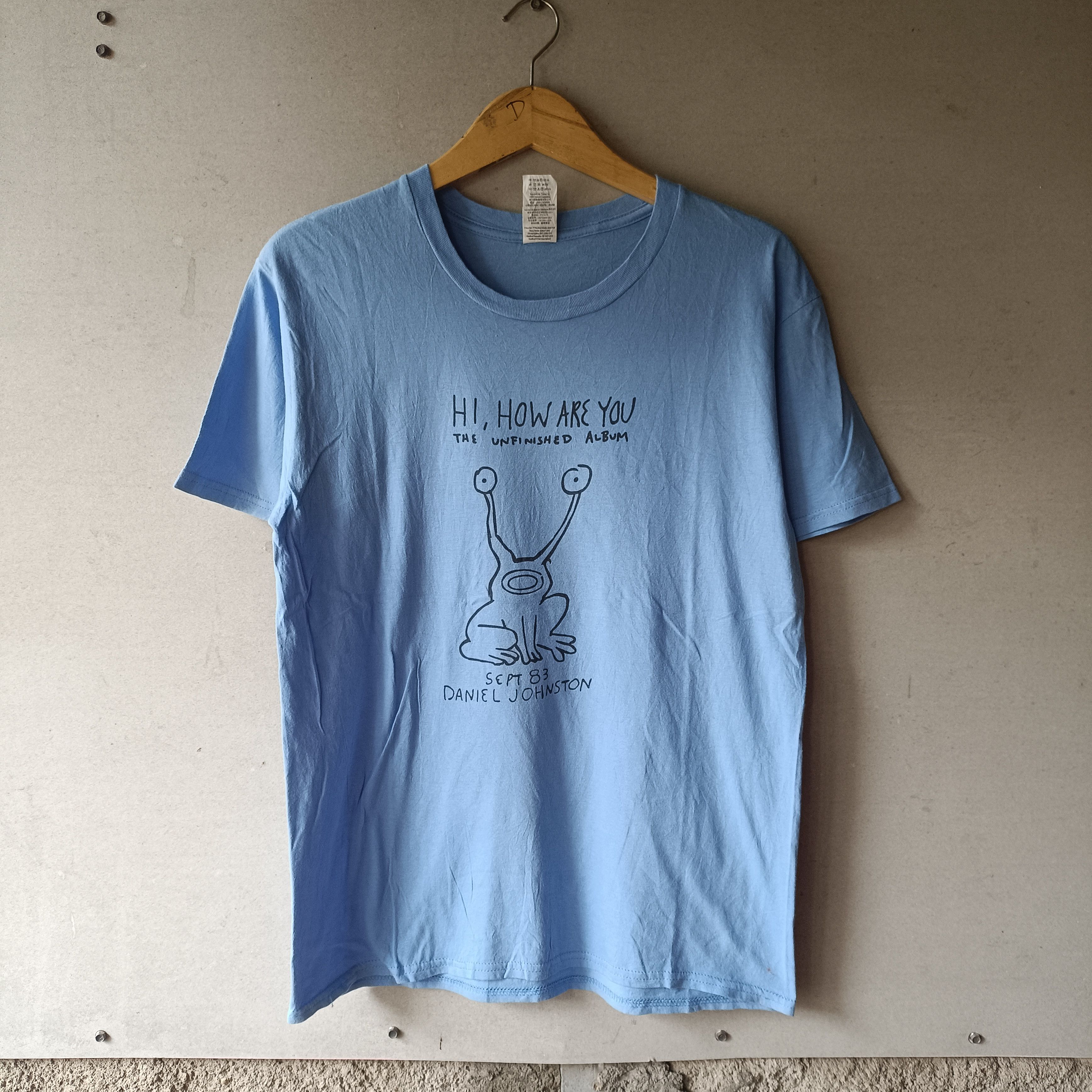 Band Tees Rare! Vintage Daniel Johnston "Hi, How Are You" T-Shirt Size US M / EU 48-50 / 2 - 1 Thumbnail