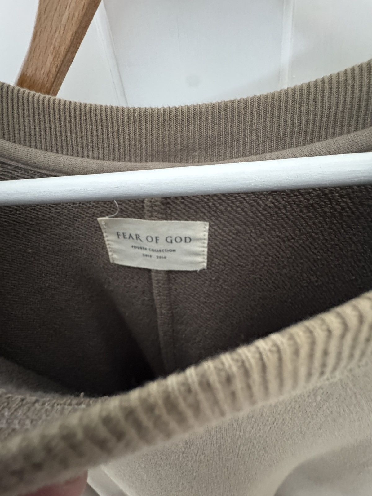 Fear of God God grey jumper fourth collection fear of god Size US L / EU 52-54 / 3 - 3 Thumbnail