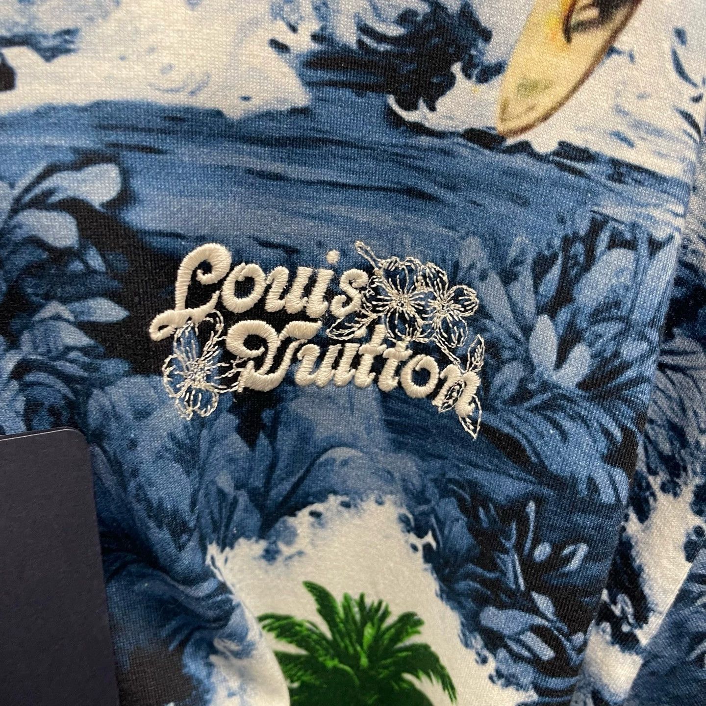Louis Vuitton Louis Vuitton 24ss surf wave print short sleeve Size US L / EU 52-54 / 3 - 5 Thumbnail