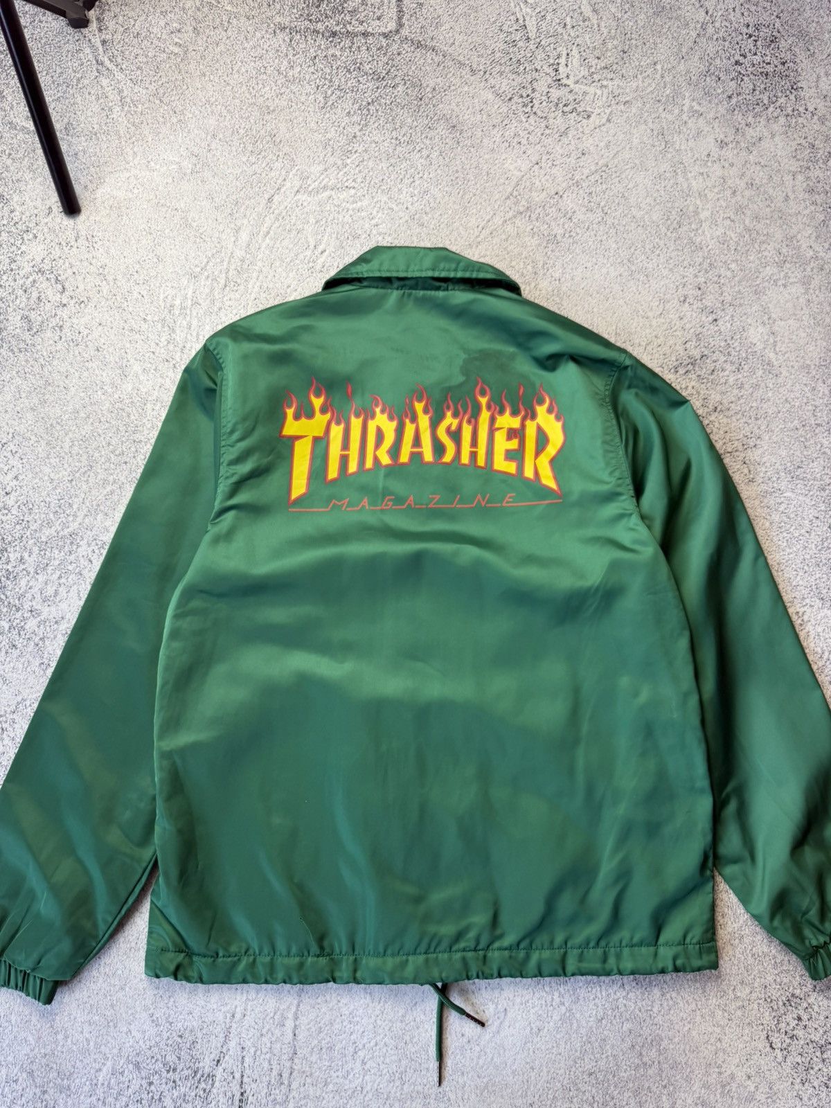 Thrasher VINTAGE THRASHER COACH JACKET SK8 Rare Size US S / EU 44-46 / 1 - 21 Thumbnail