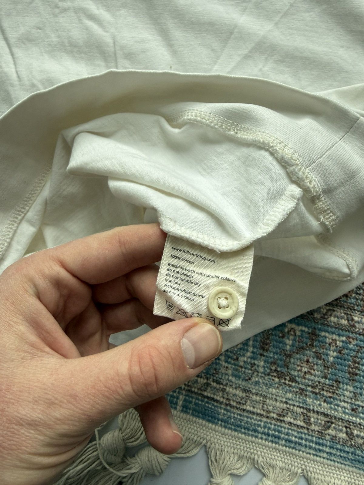 Folk FOLK Basic Cotton Polo T-Shirt Size US L / EU 52-54 / 3 - 8 Thumbnail