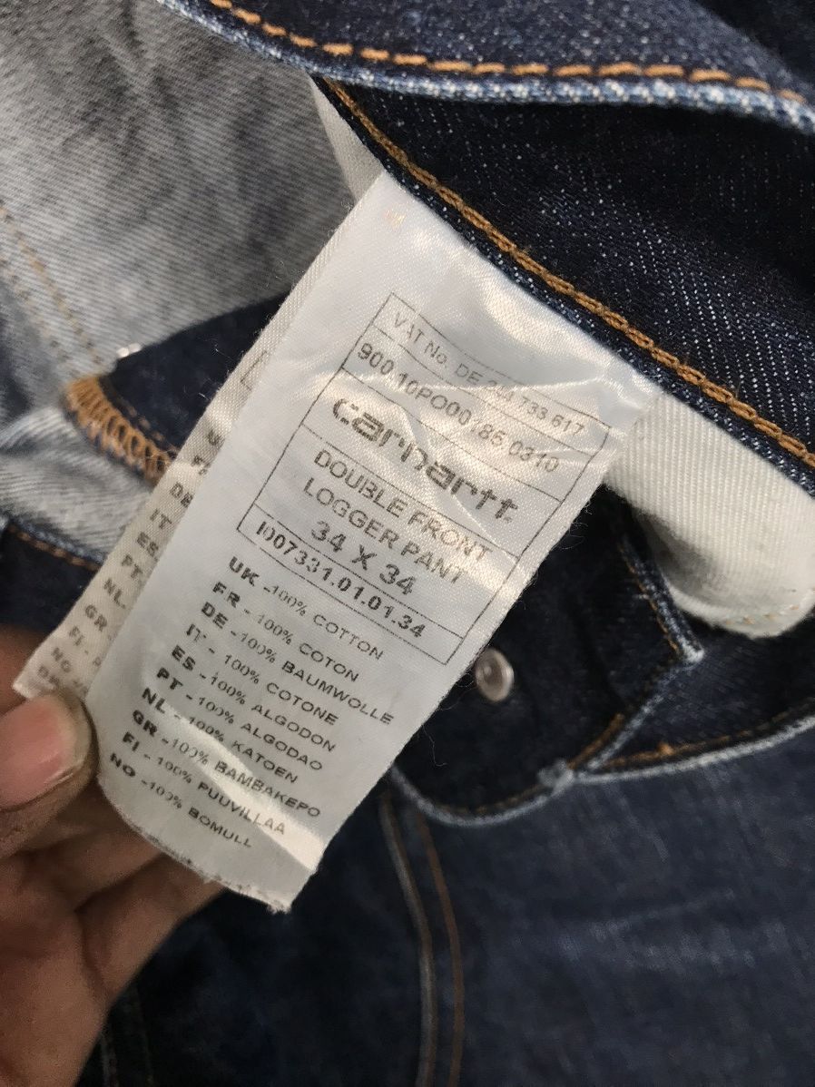 Carhartt × Vintage Vintage Carhartt double knee carpenter denim Size US 36 / EU 52 - 4 Thumbnail
