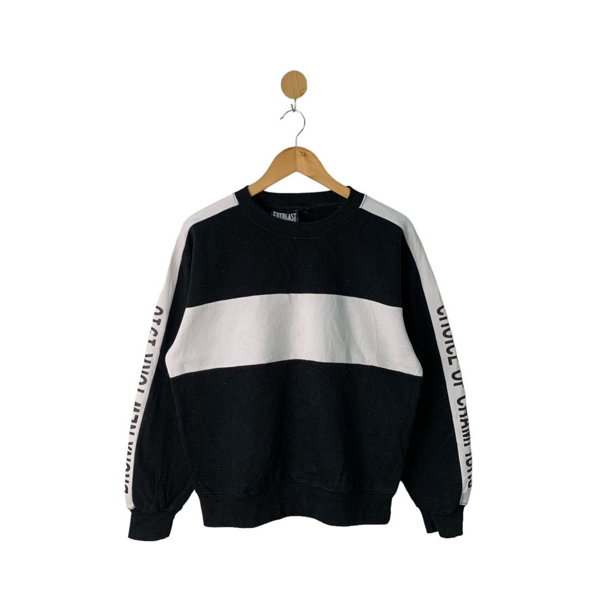 Vintage Everlast Sweatshirt Big Logo Small Size