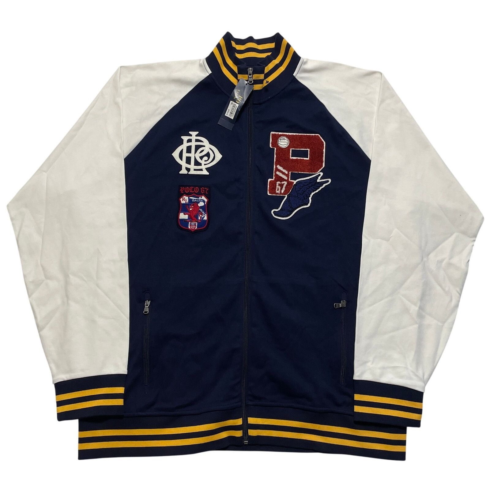 Polo Ralph Lauren BNWT Polo Ralph Lauren Patch Wing Crest Varsity Jacket XXL Size US XXL / EU 58 / 5 - 1 Thumbnail