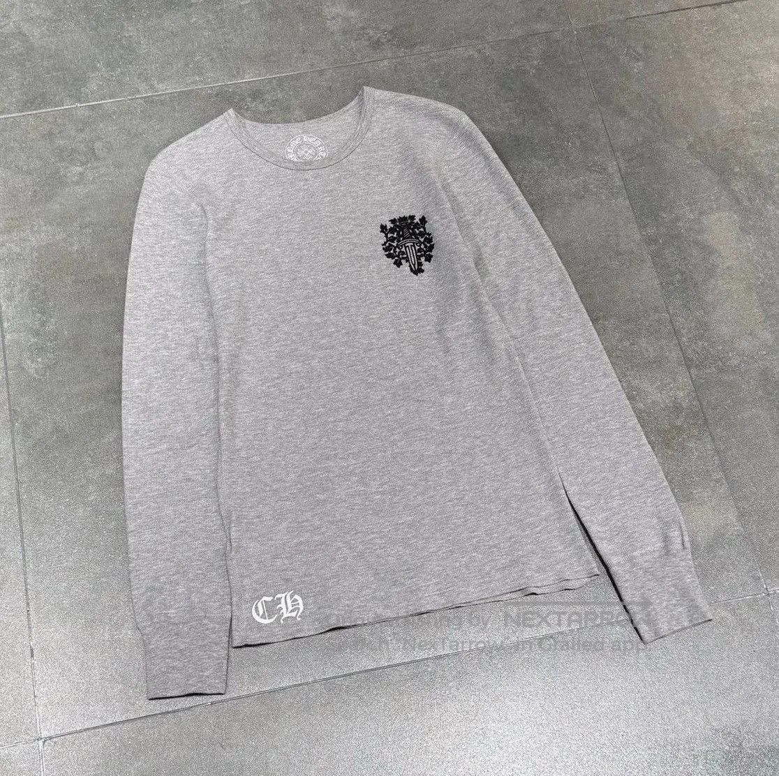 Chrome Hearts chrome hearts gray long sleeve shirt. Size US M / EU 48-50 / 2 - 1 Thumbnail