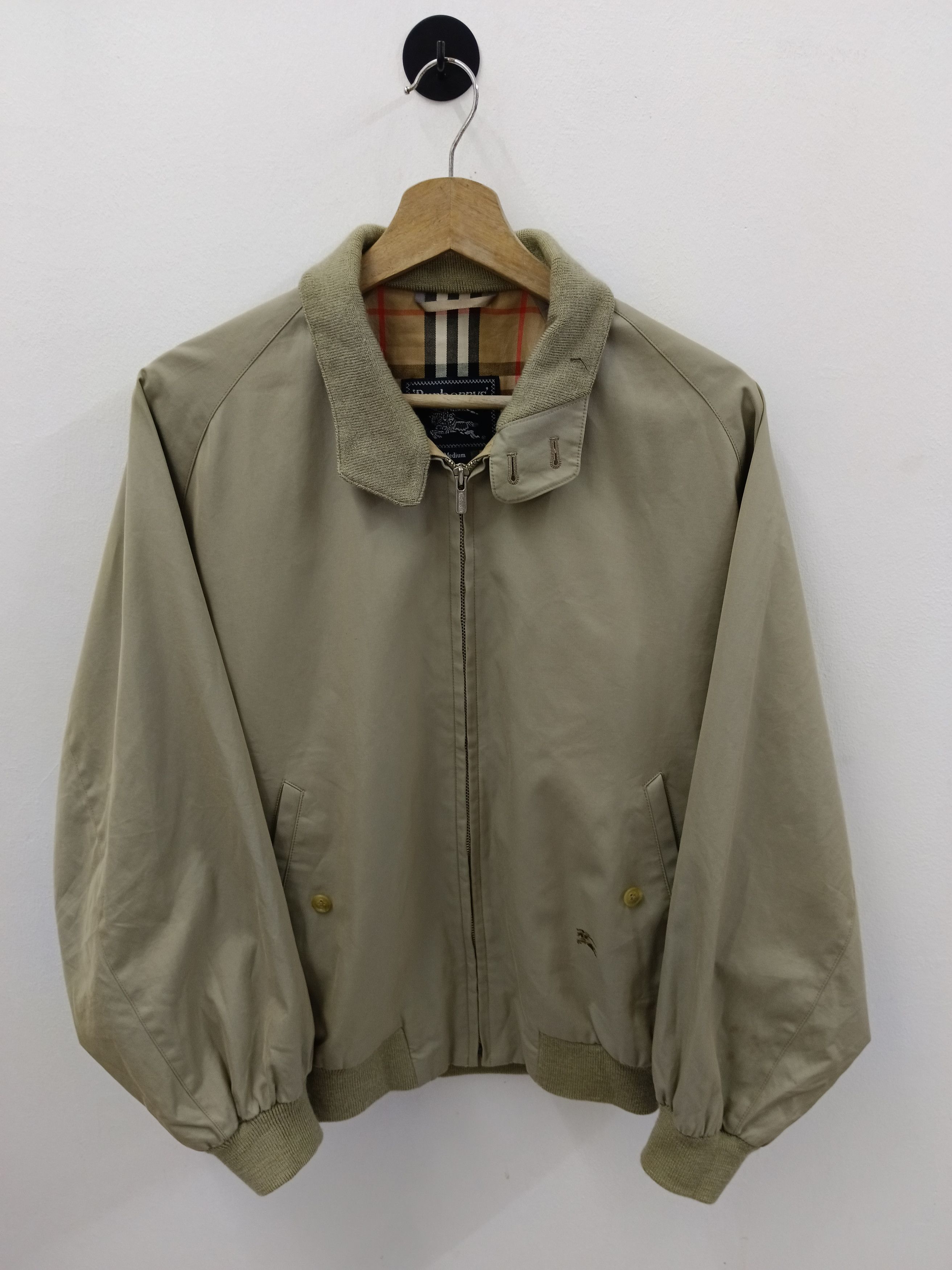 Burberry Burberry Bomber Jacket Size US M / EU 48-50 / 2 - 2 Thumbnail