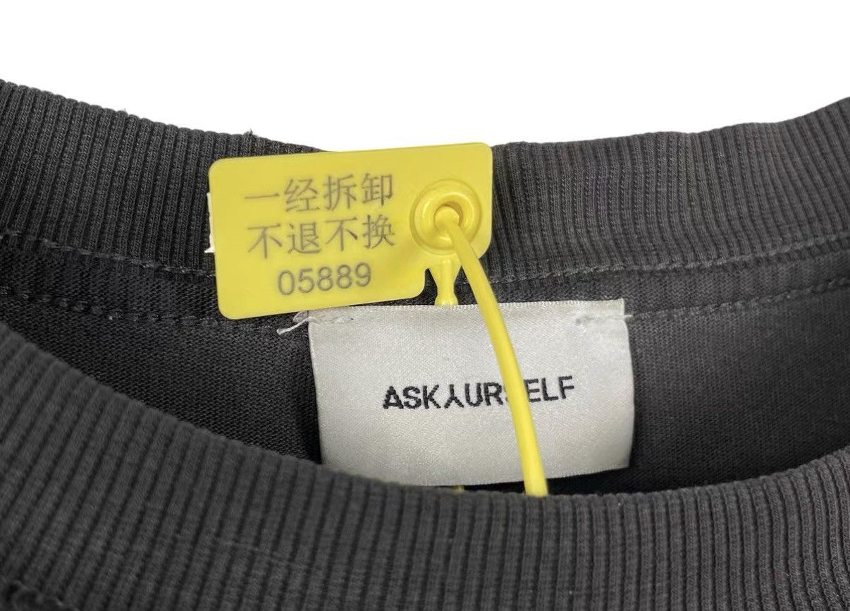 Askyurself Askyurself Washed Grey Short Sleeve J31 Size US XL / EU 56 / 4 - 5 Thumbnail
