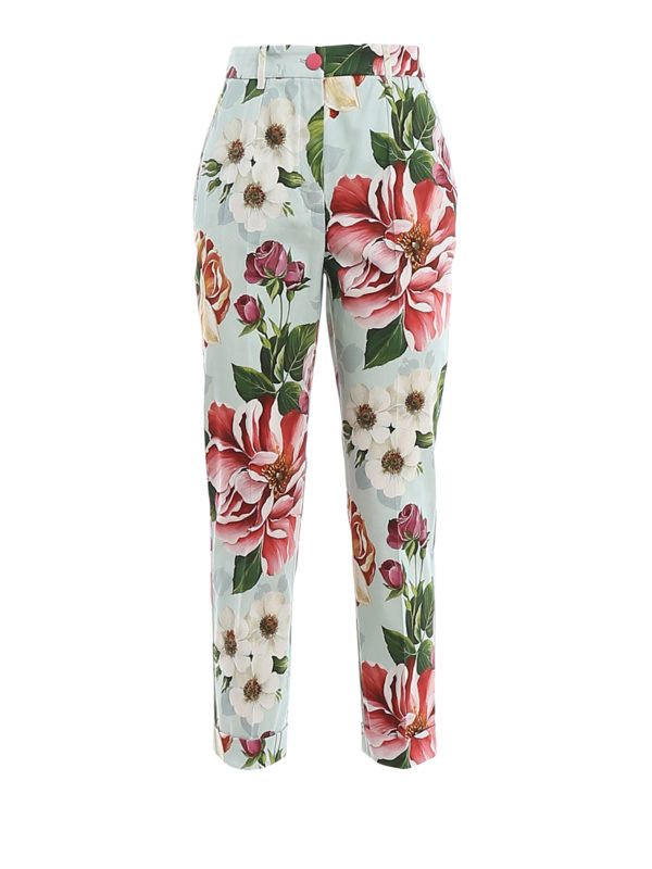 Dolce & Gabbana o1y0925 Casual Pant in Multicolor Size 27" / US 4 / IT 40 - 1 Thumbnail