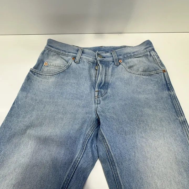 Gucci Gucci Gucci Blue Striped Zipper Pocket Denim Pants -2506 Size US 32 / EU 48 - 7 Thumbnail